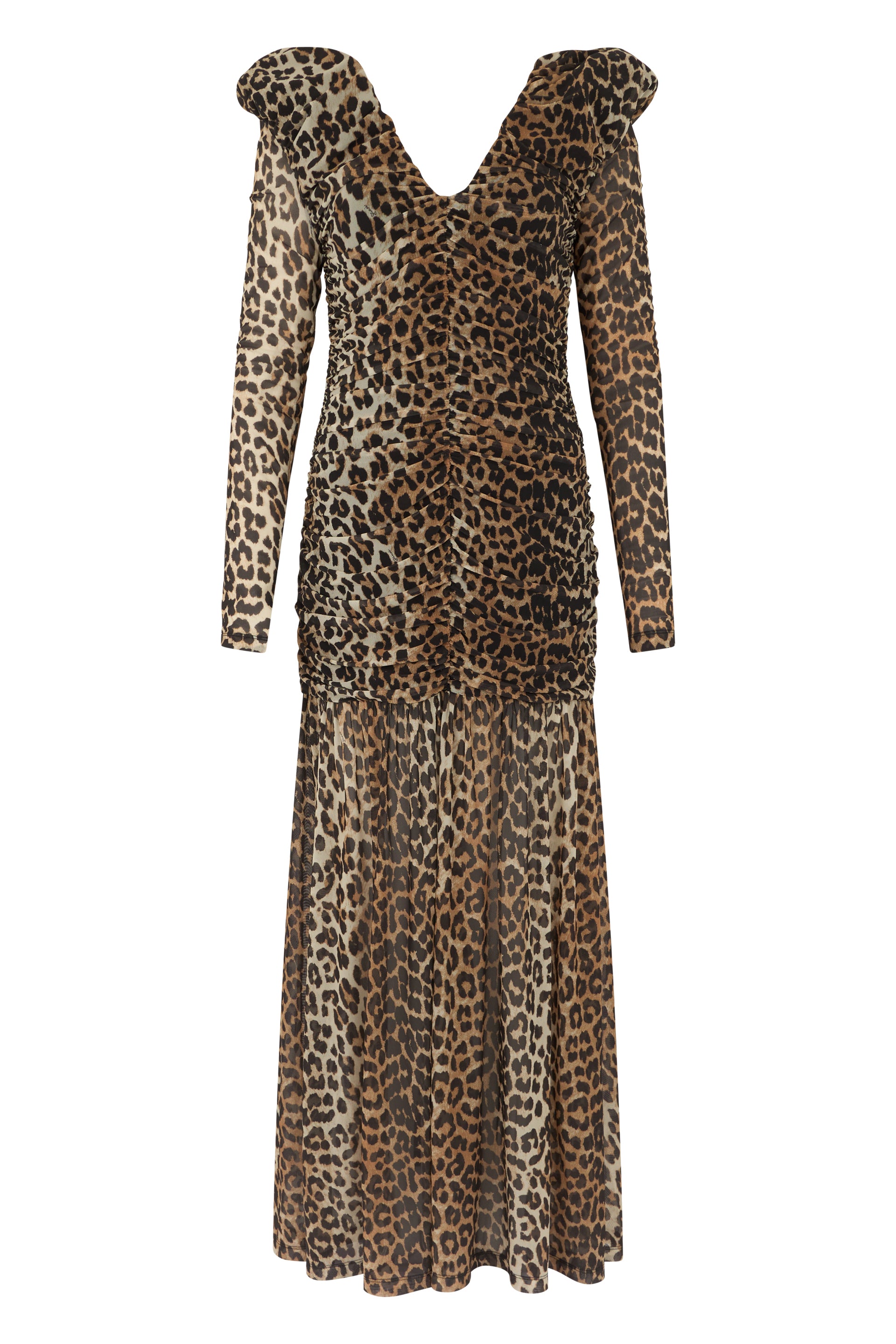 Long dress in organza