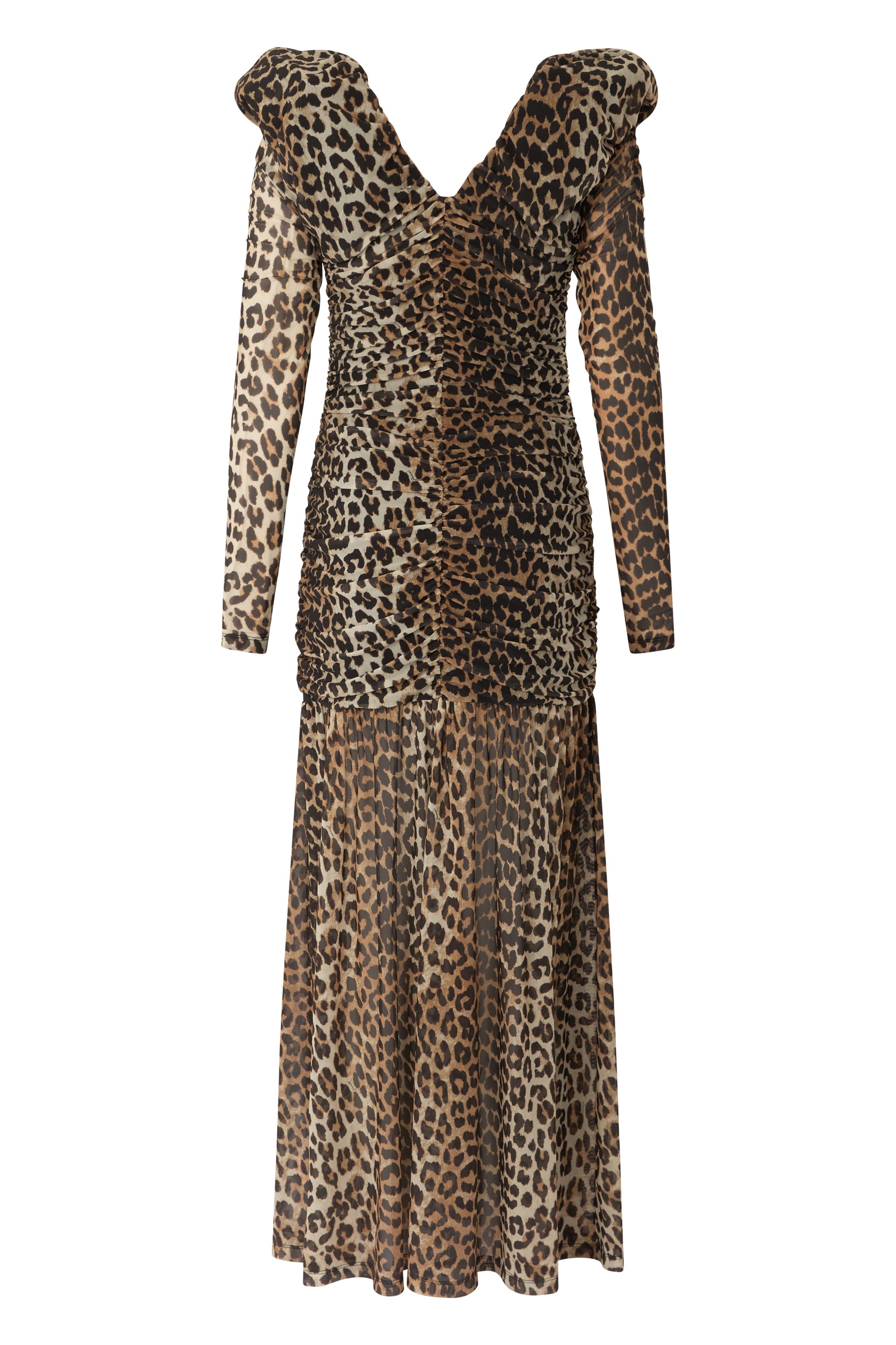 Long dress in organza