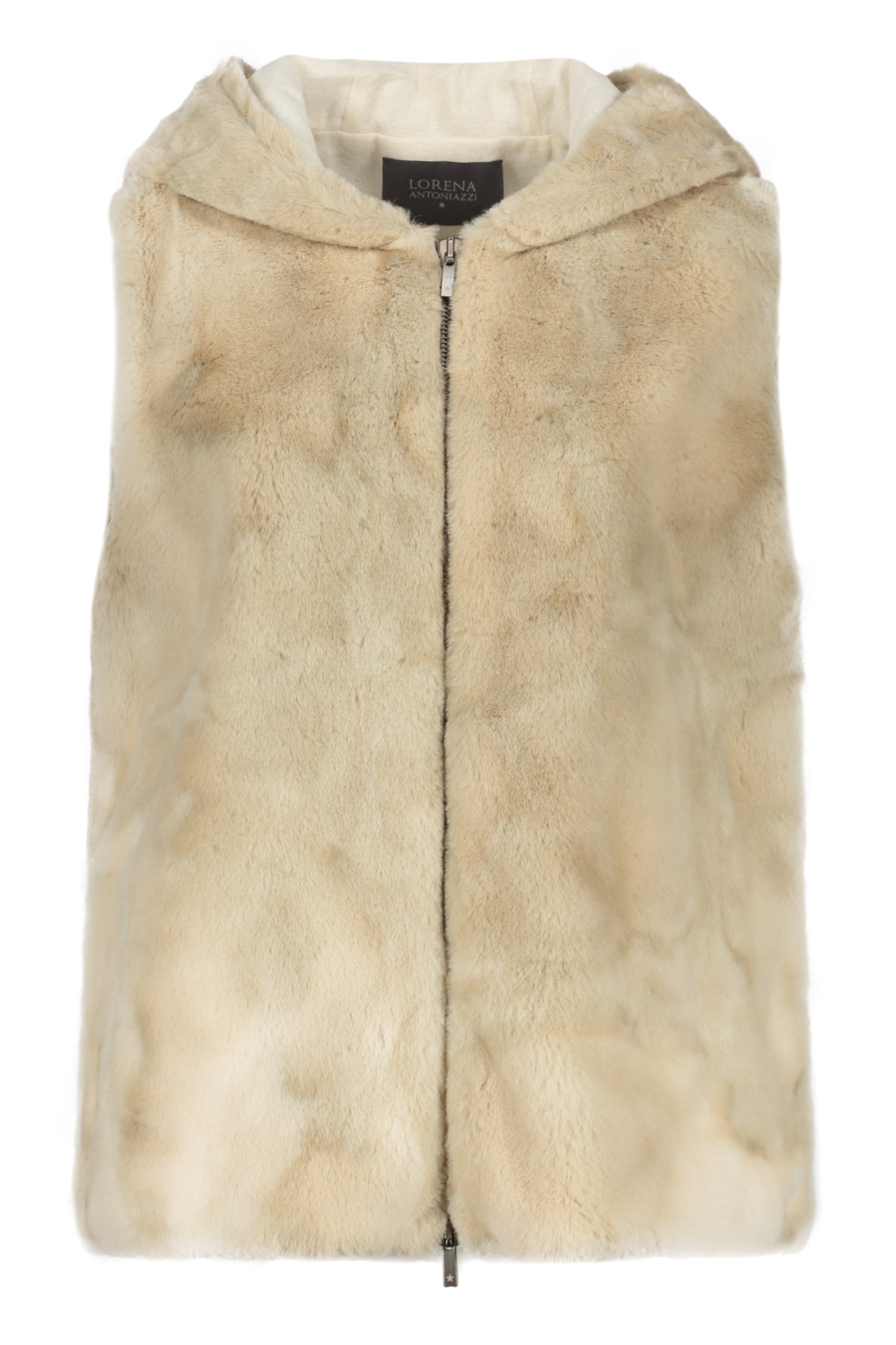 Faux fur waistcoat