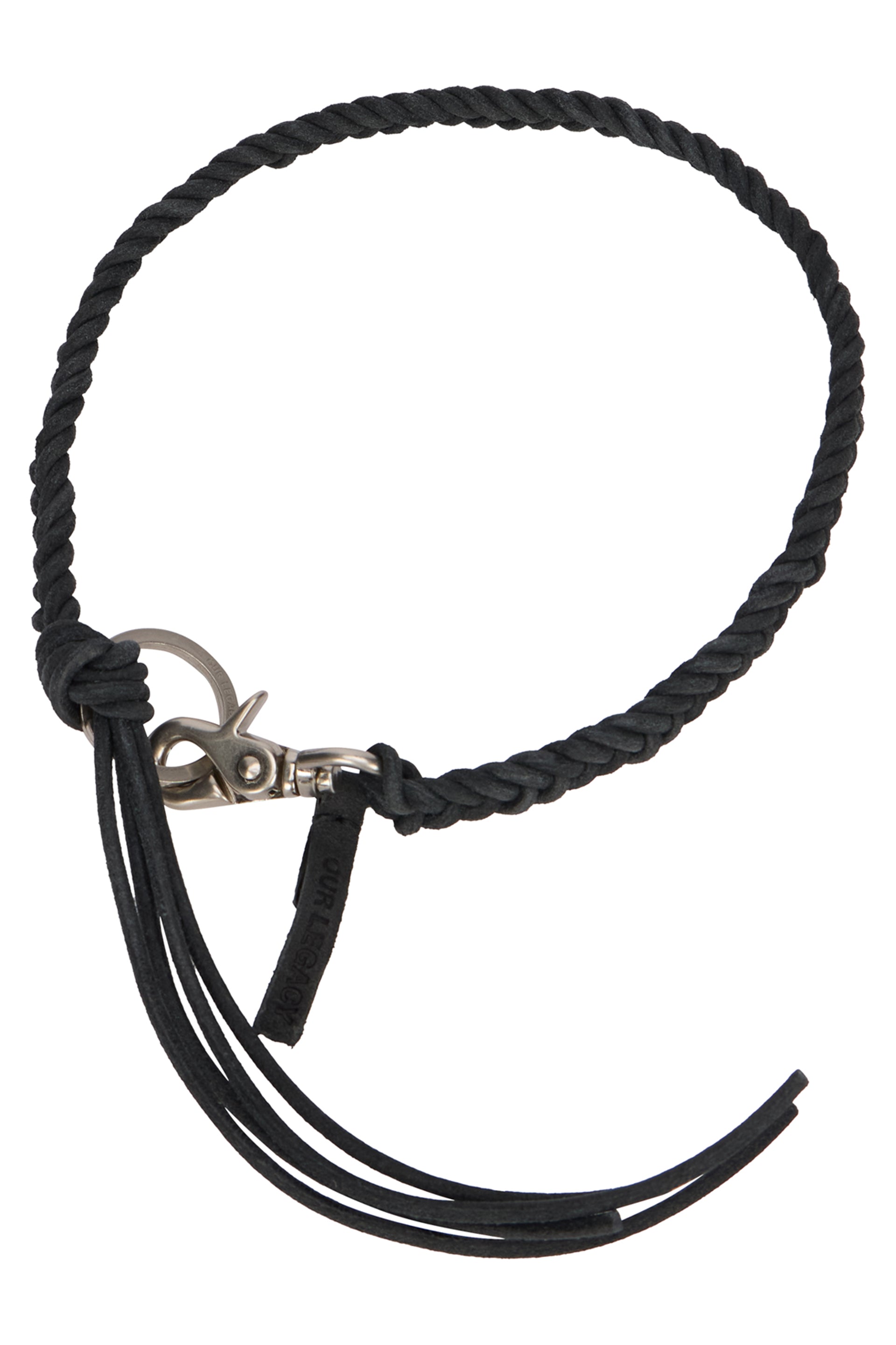 Ladon leather keychain