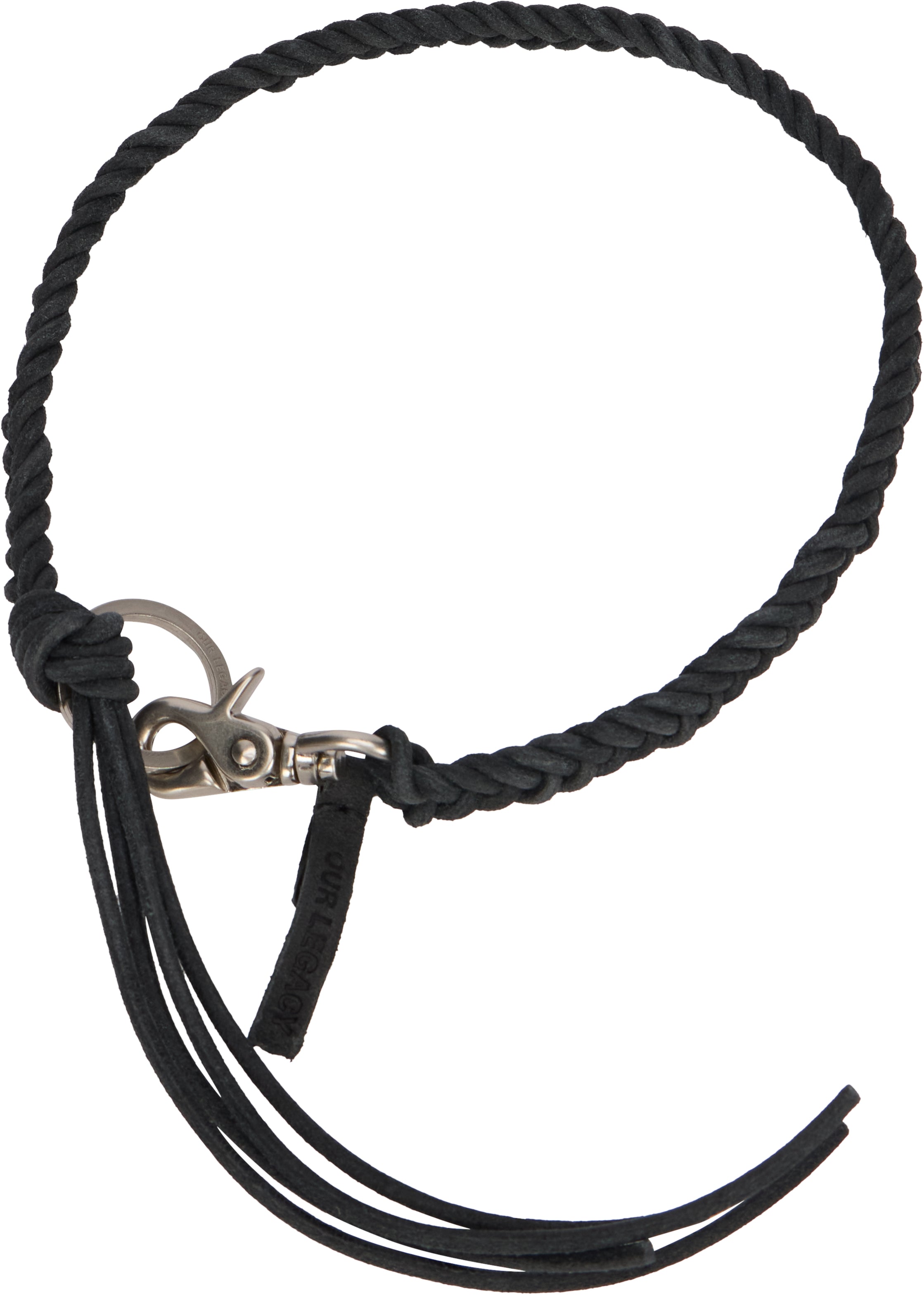 Ladon leather keychain