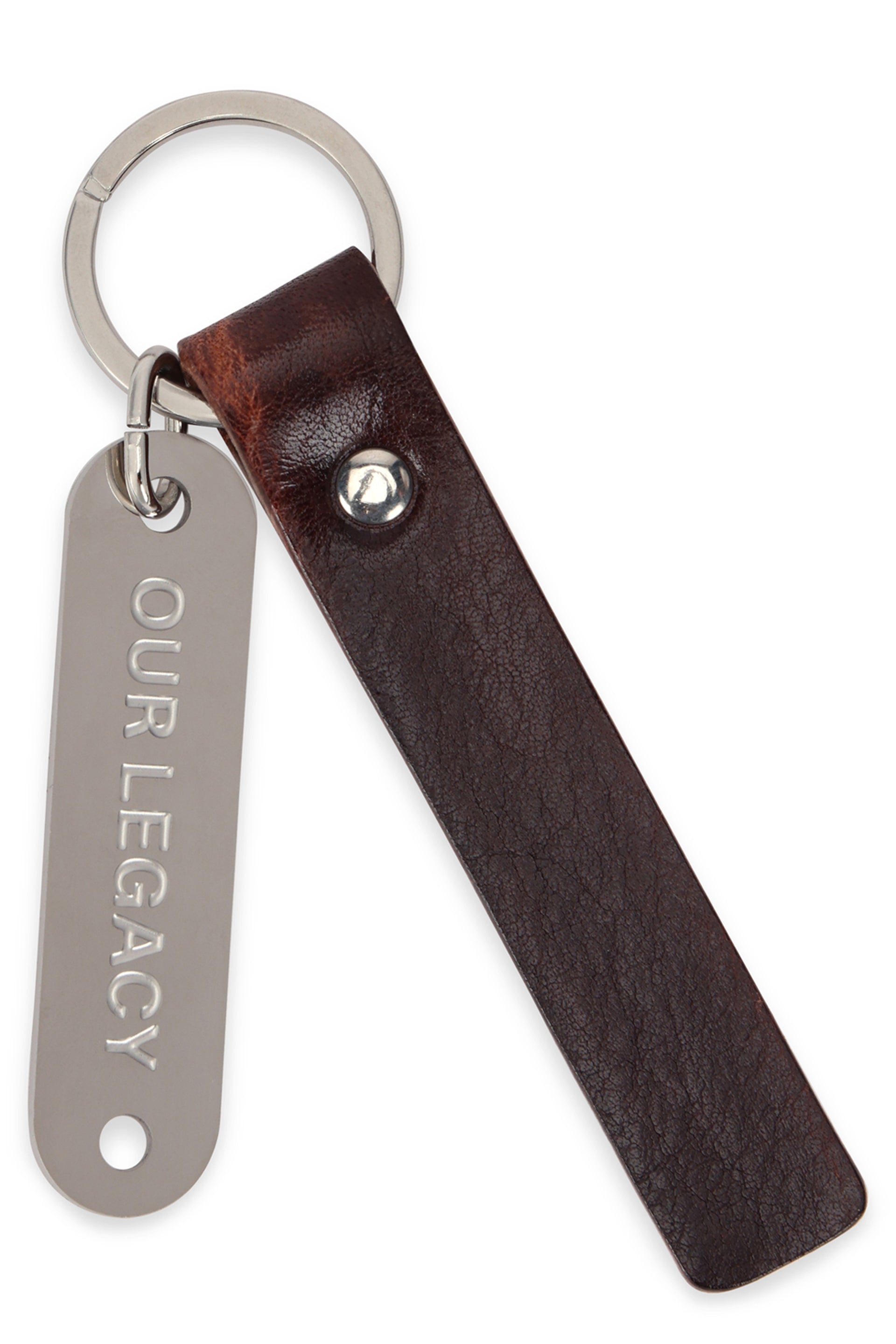 Leather keyring