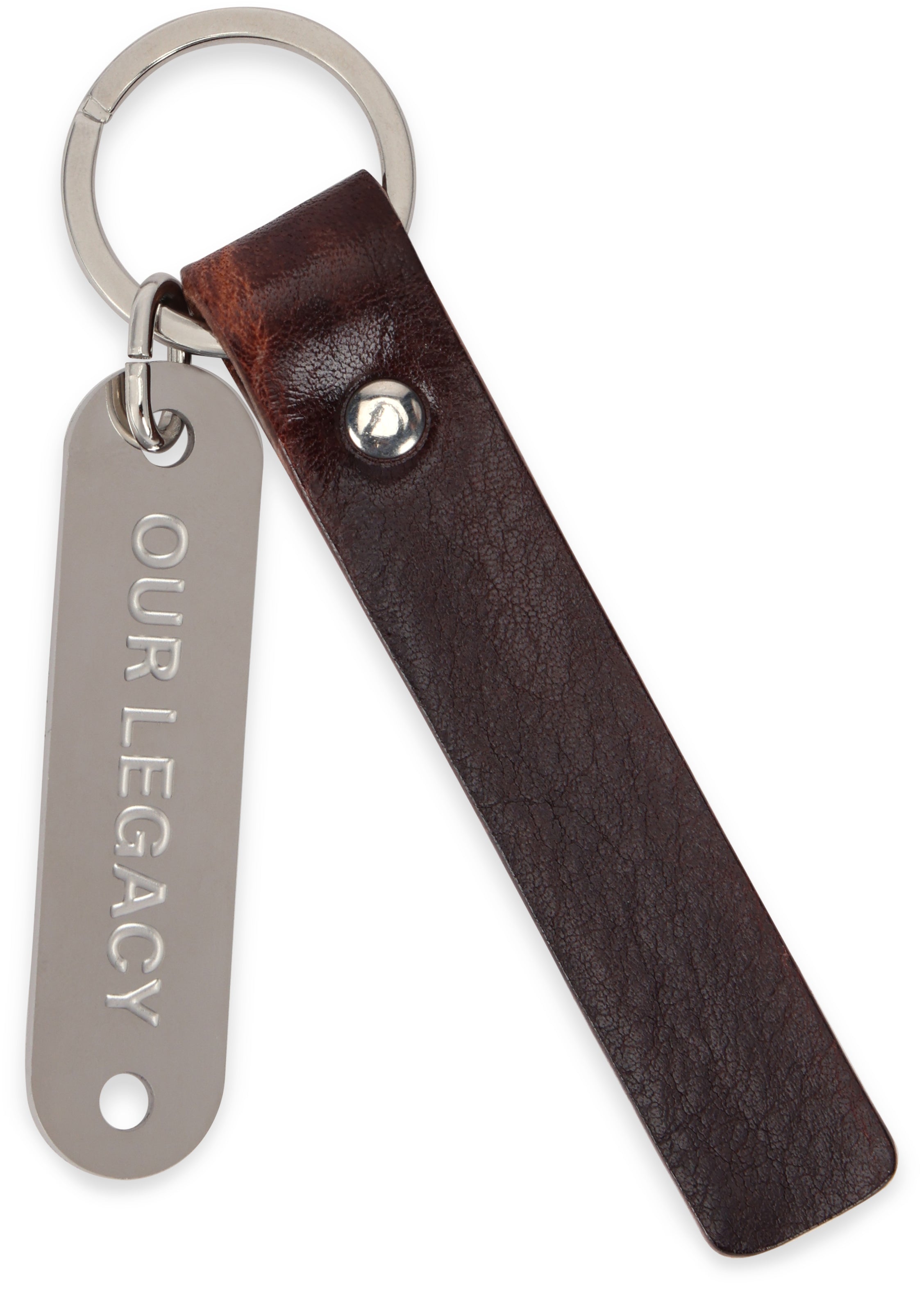 Leather keyring