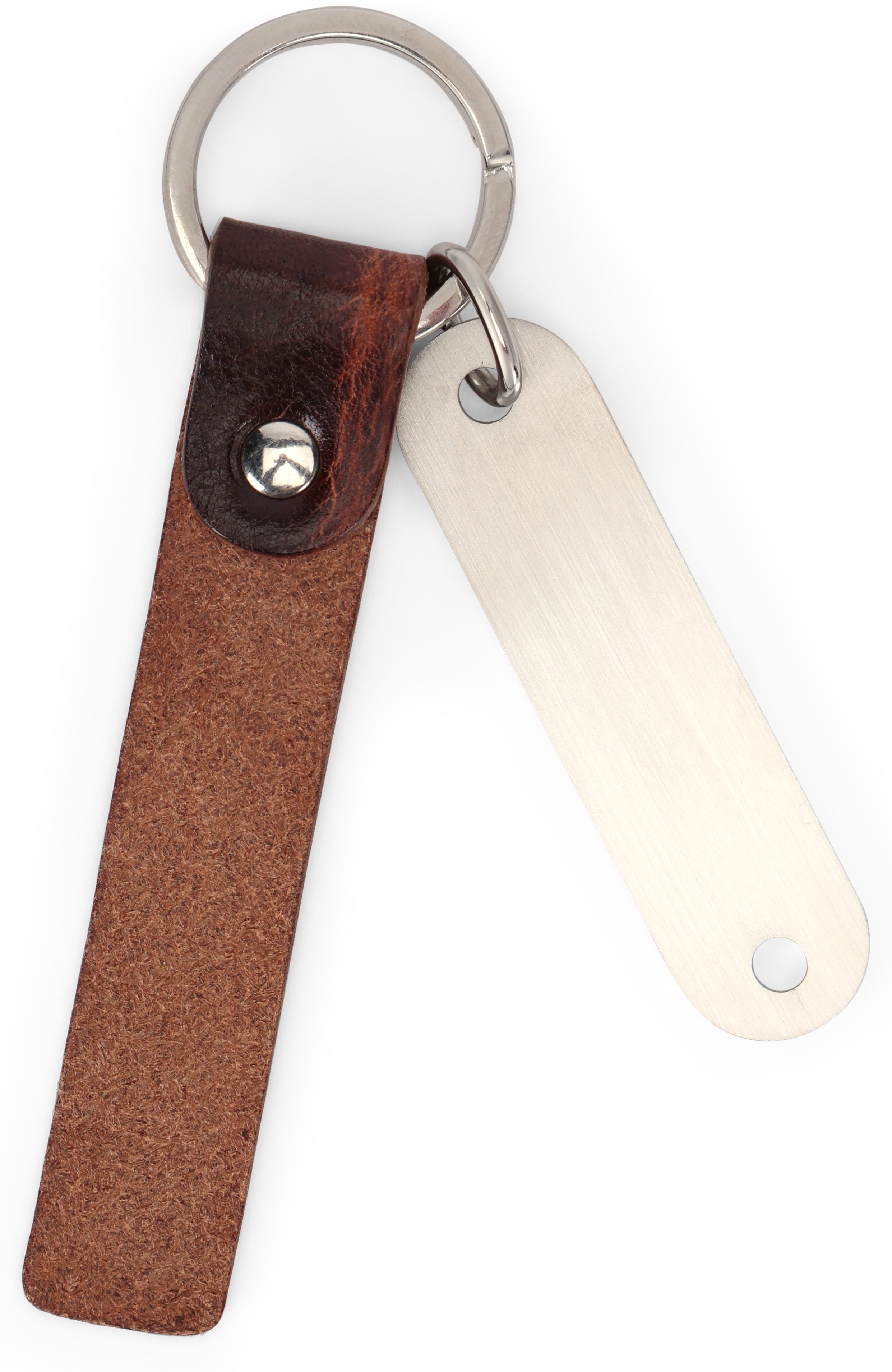 Leather keyring