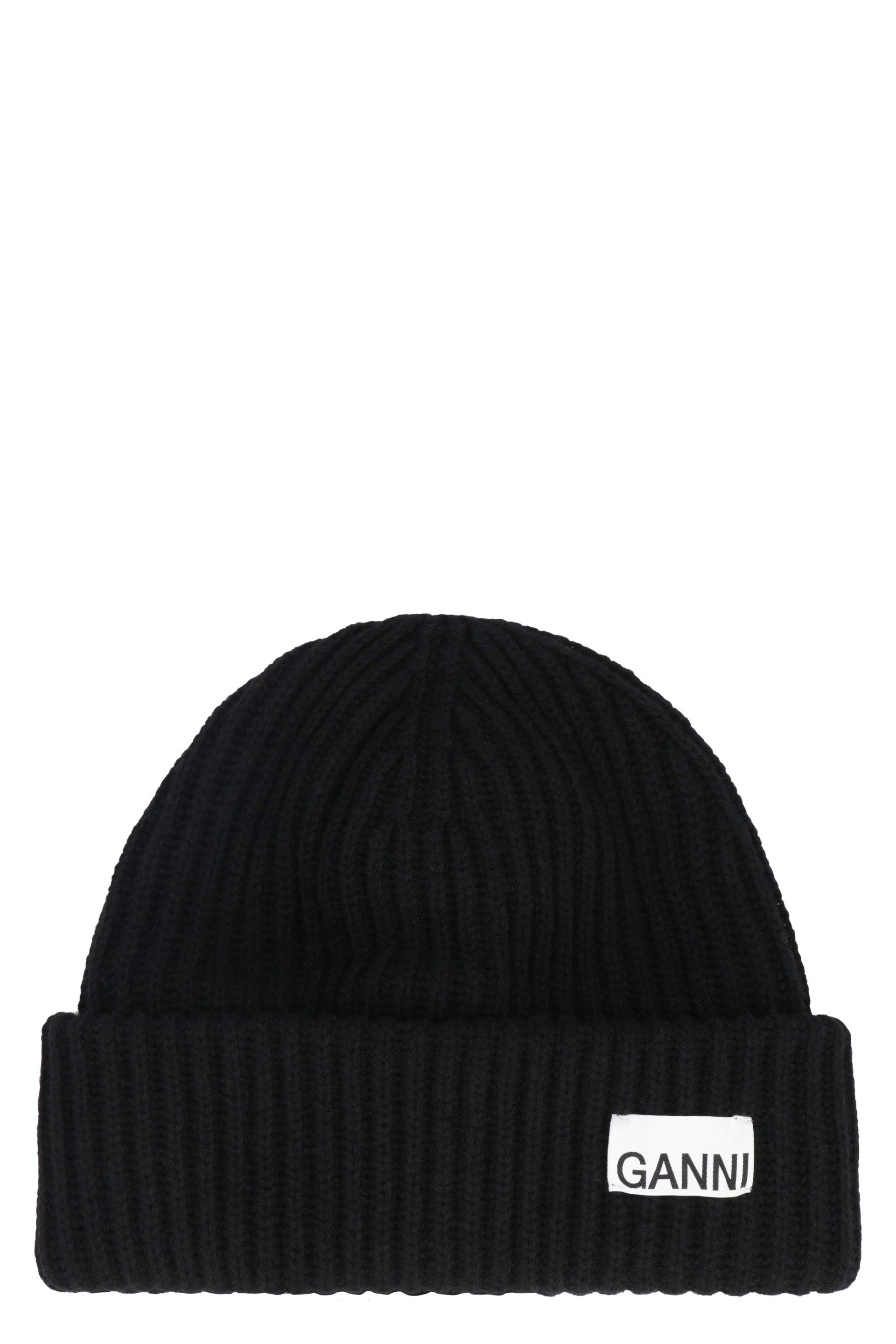 Ribbed knit beanie