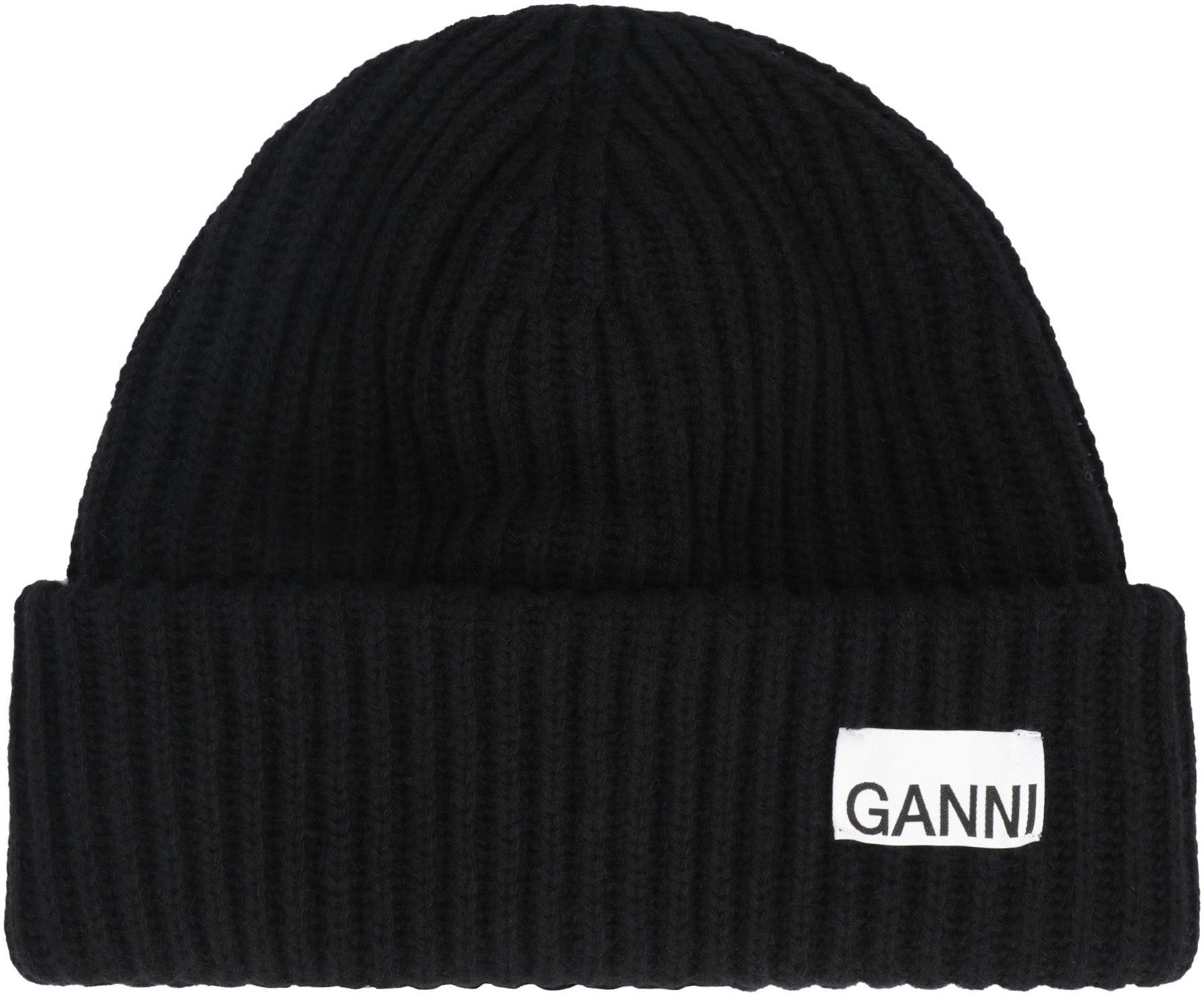 Ribbed knit beanie