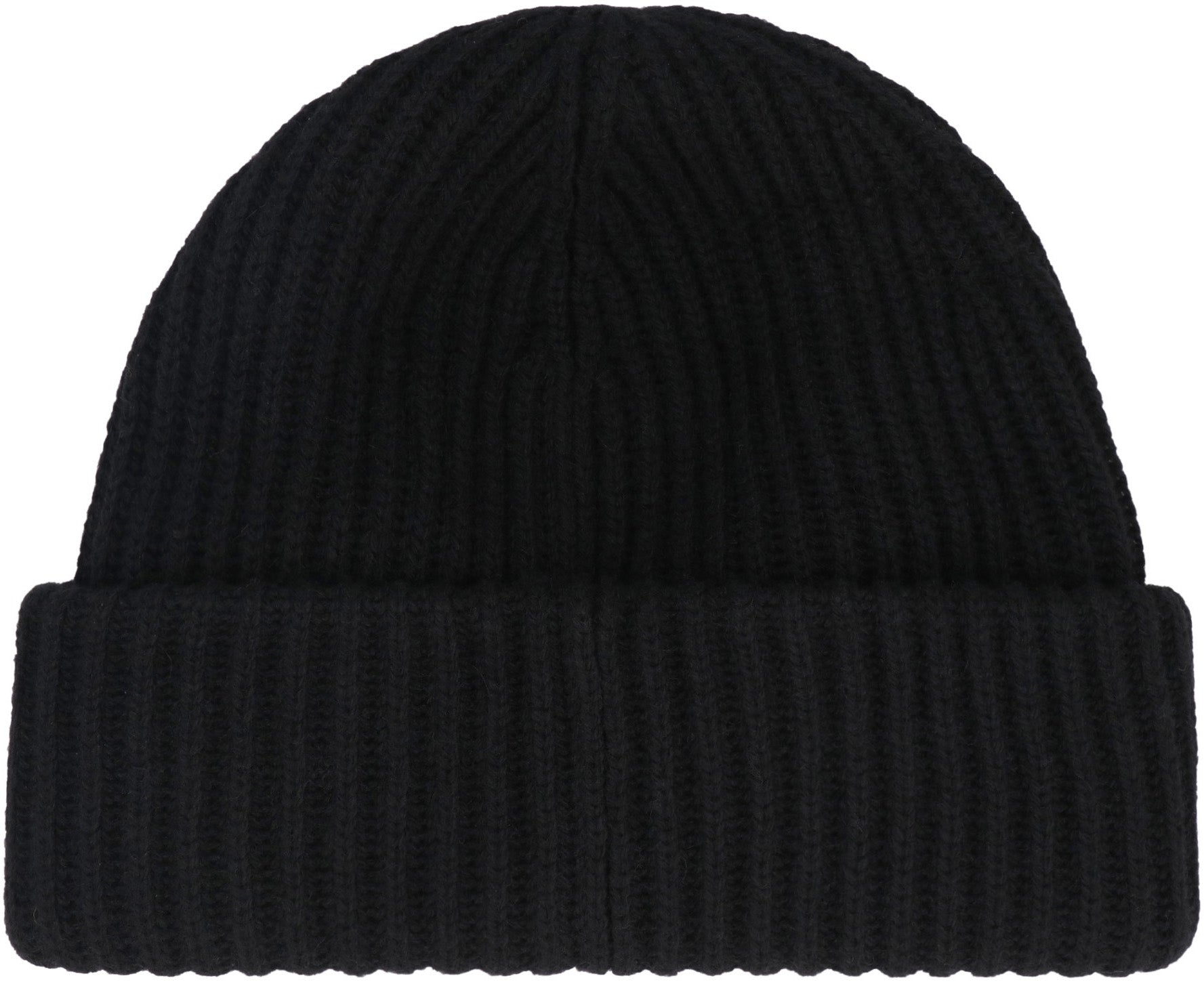 Ribbed knit beanie