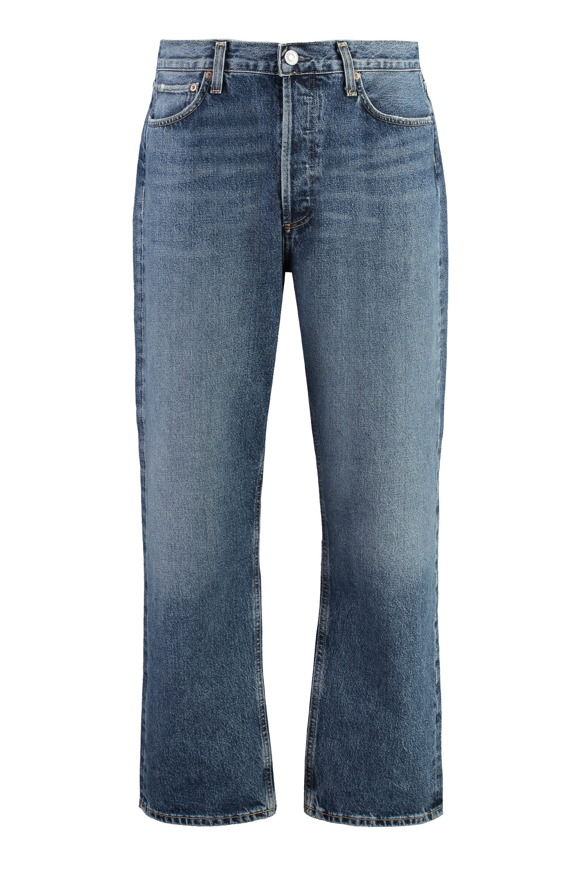 90'S 5-pocket straight-leg jeans