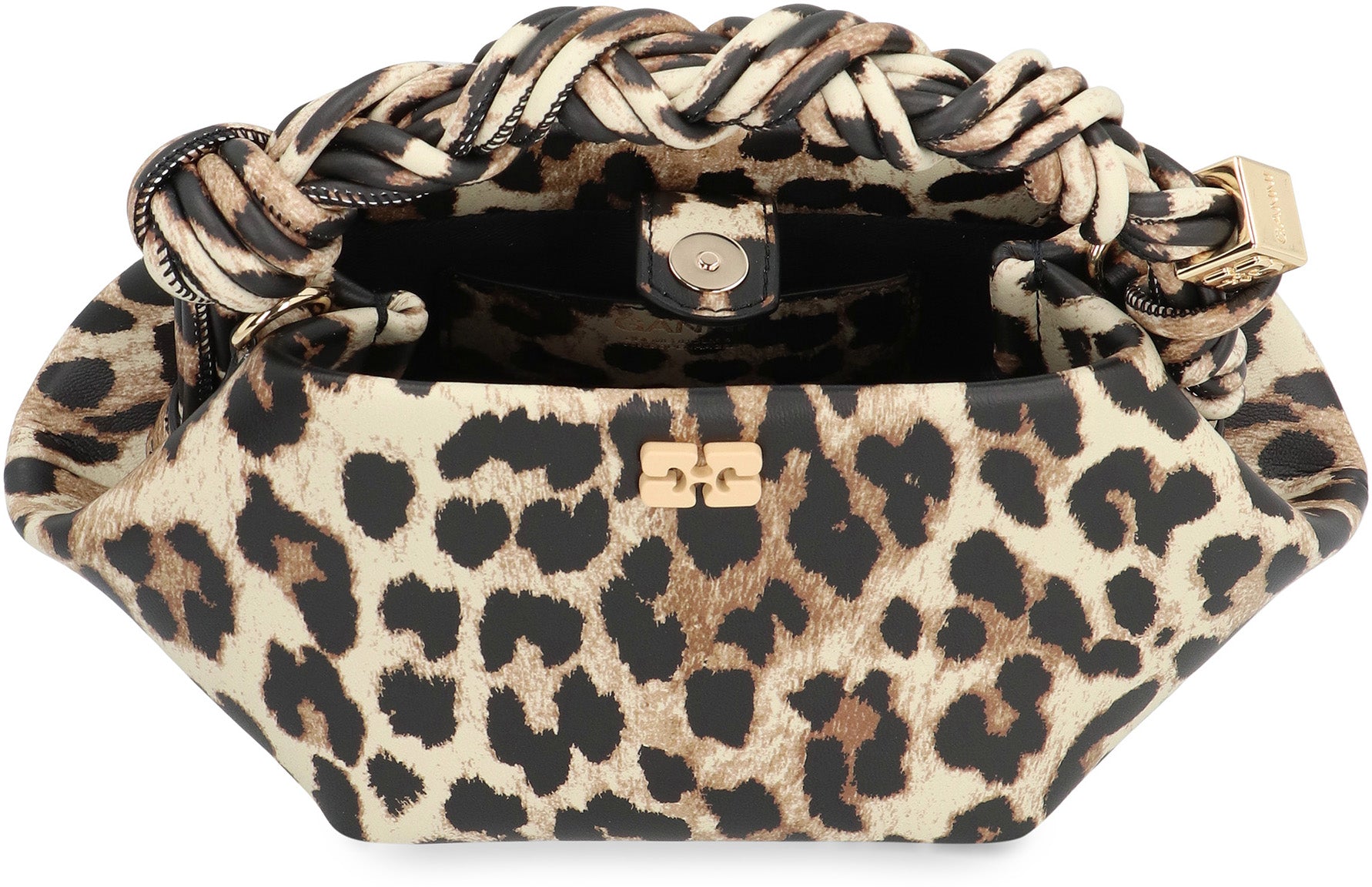GANNI Bou piccola Faux leather mini hand bag