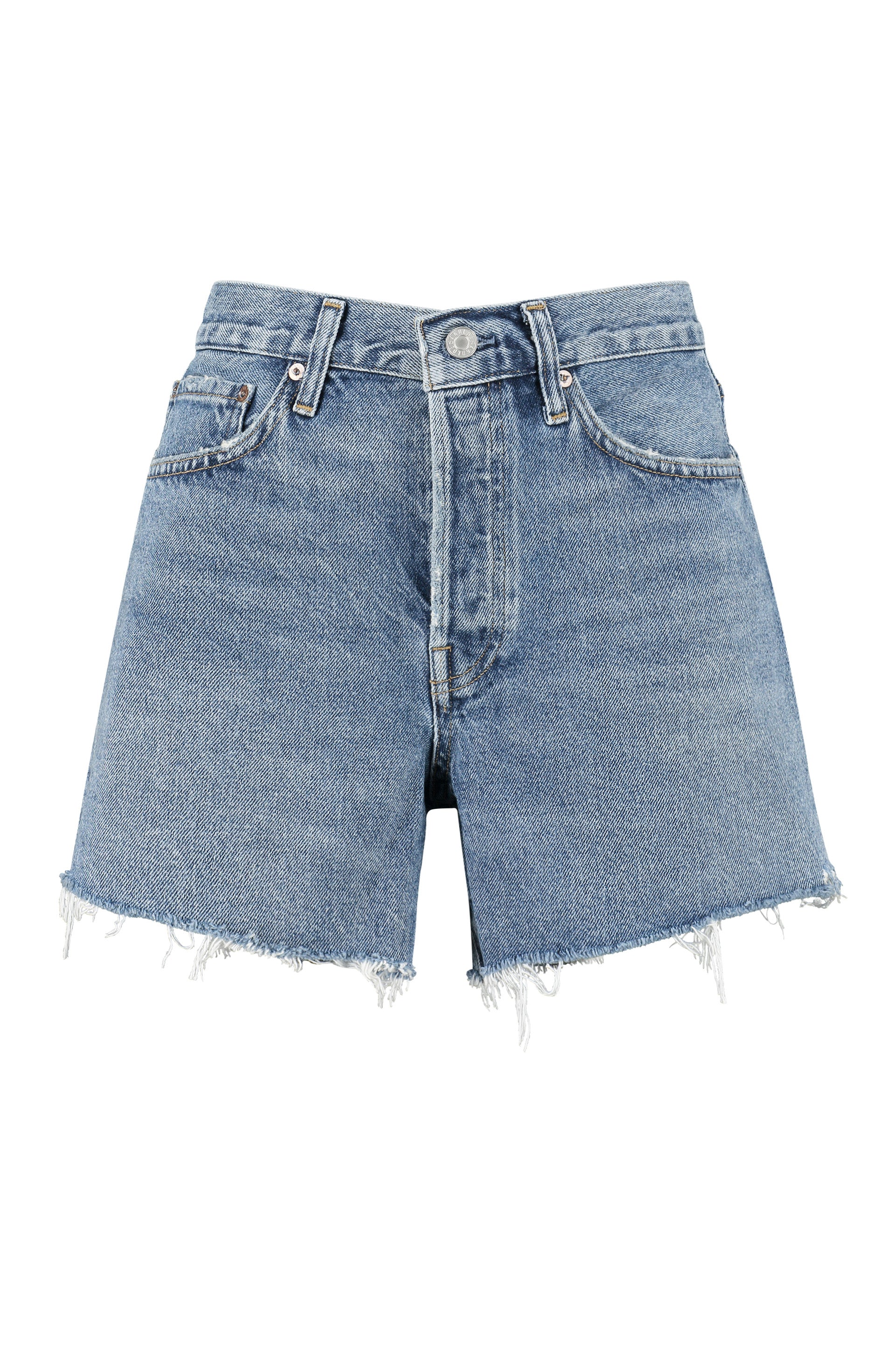 Parker Long denim shorts