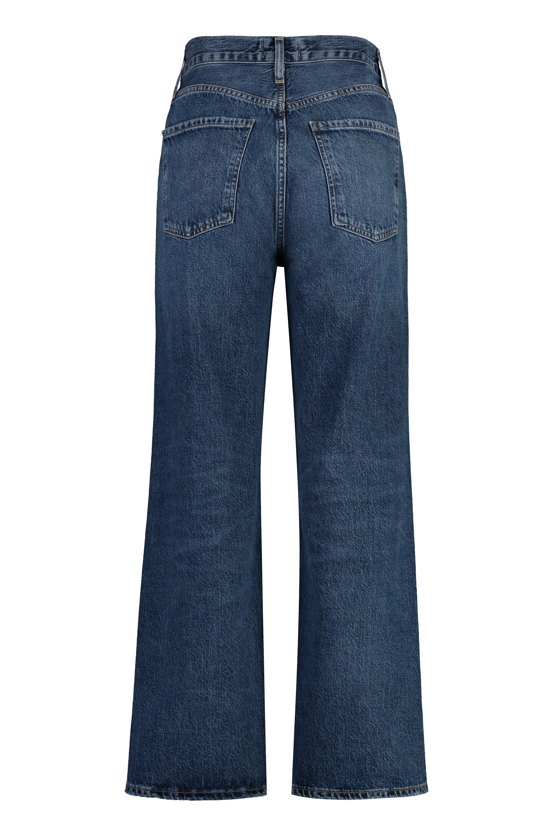 Ren 5-pocket straight-leg jeans