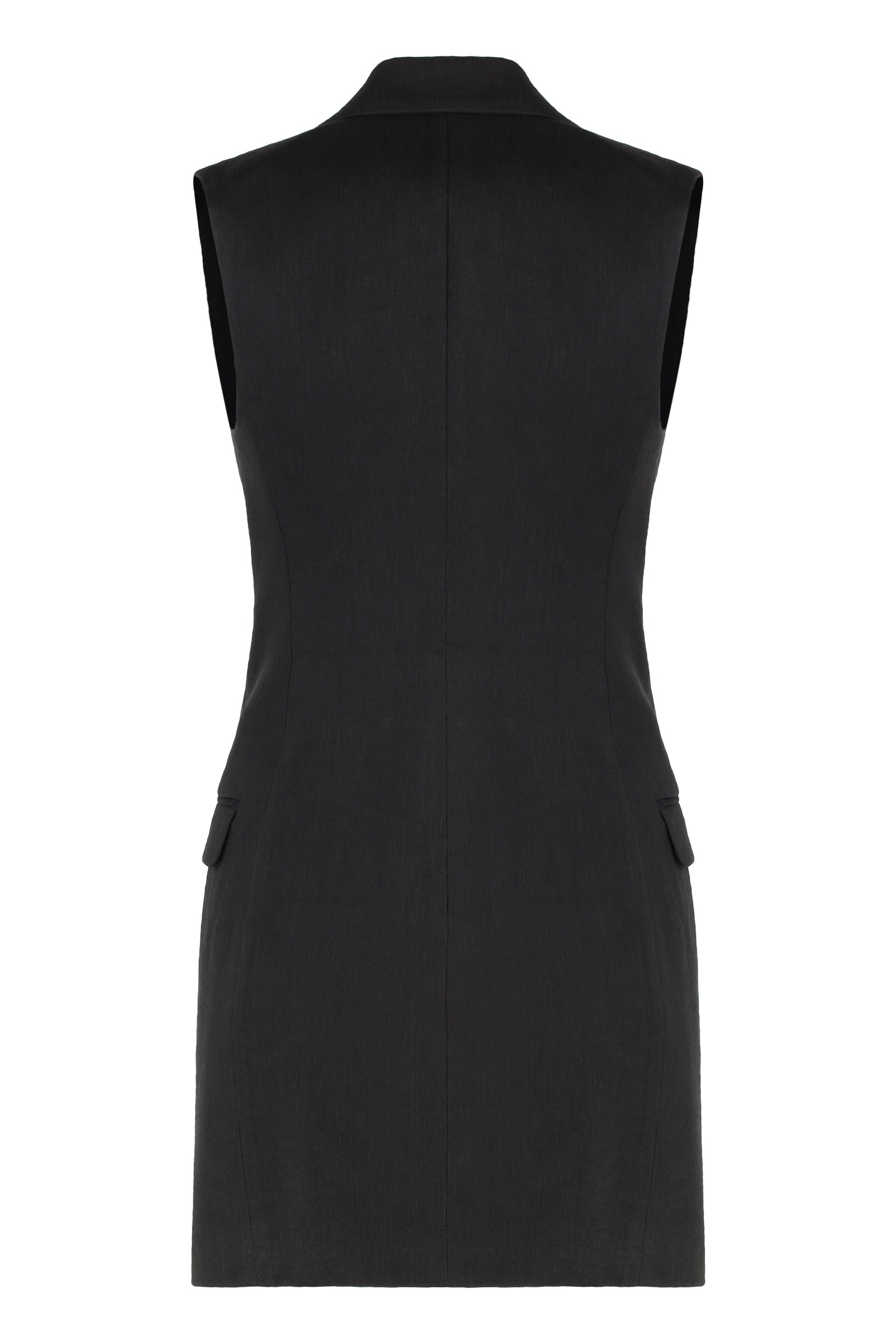 Wool-blend dress