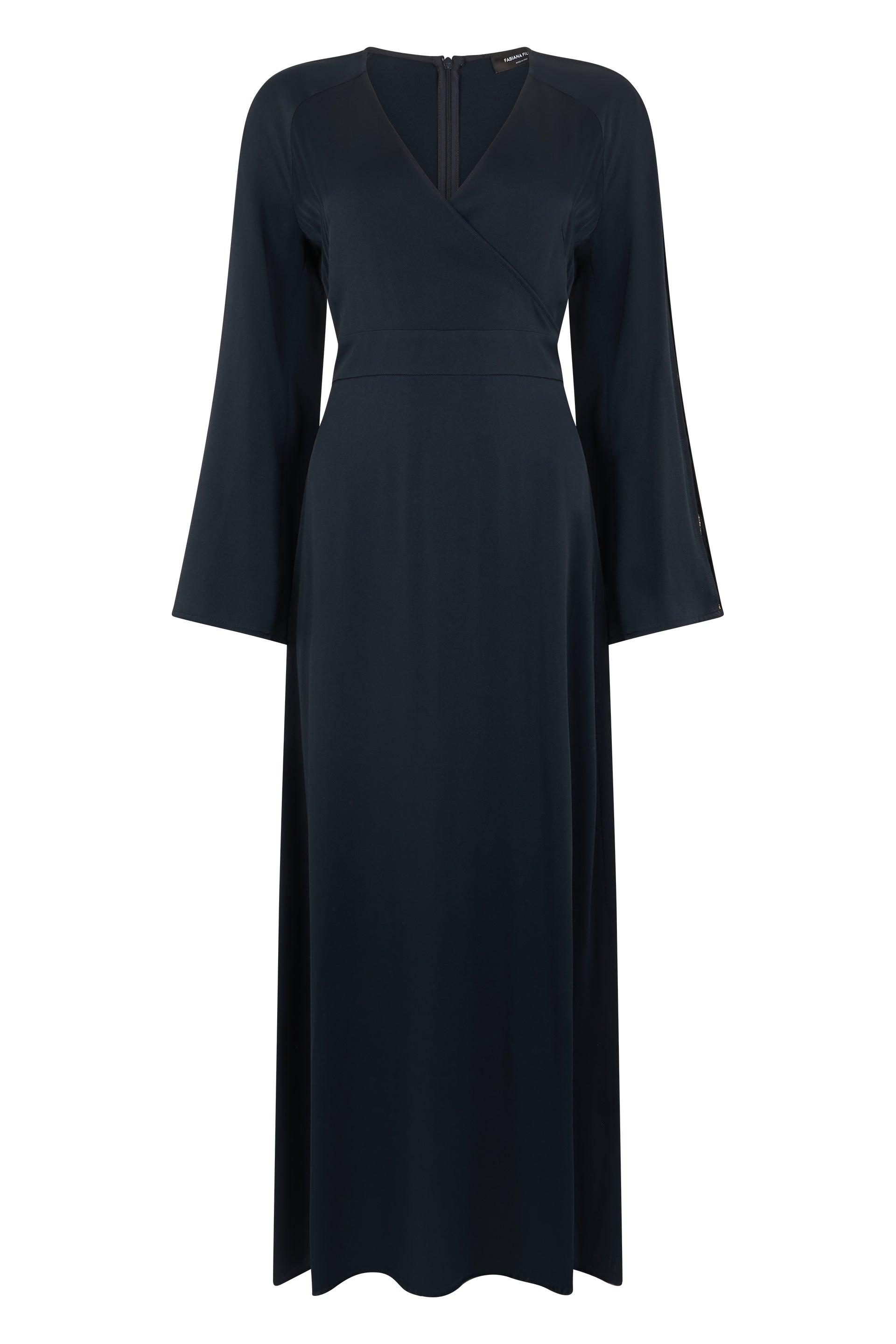 Maxi dress with long sleeves