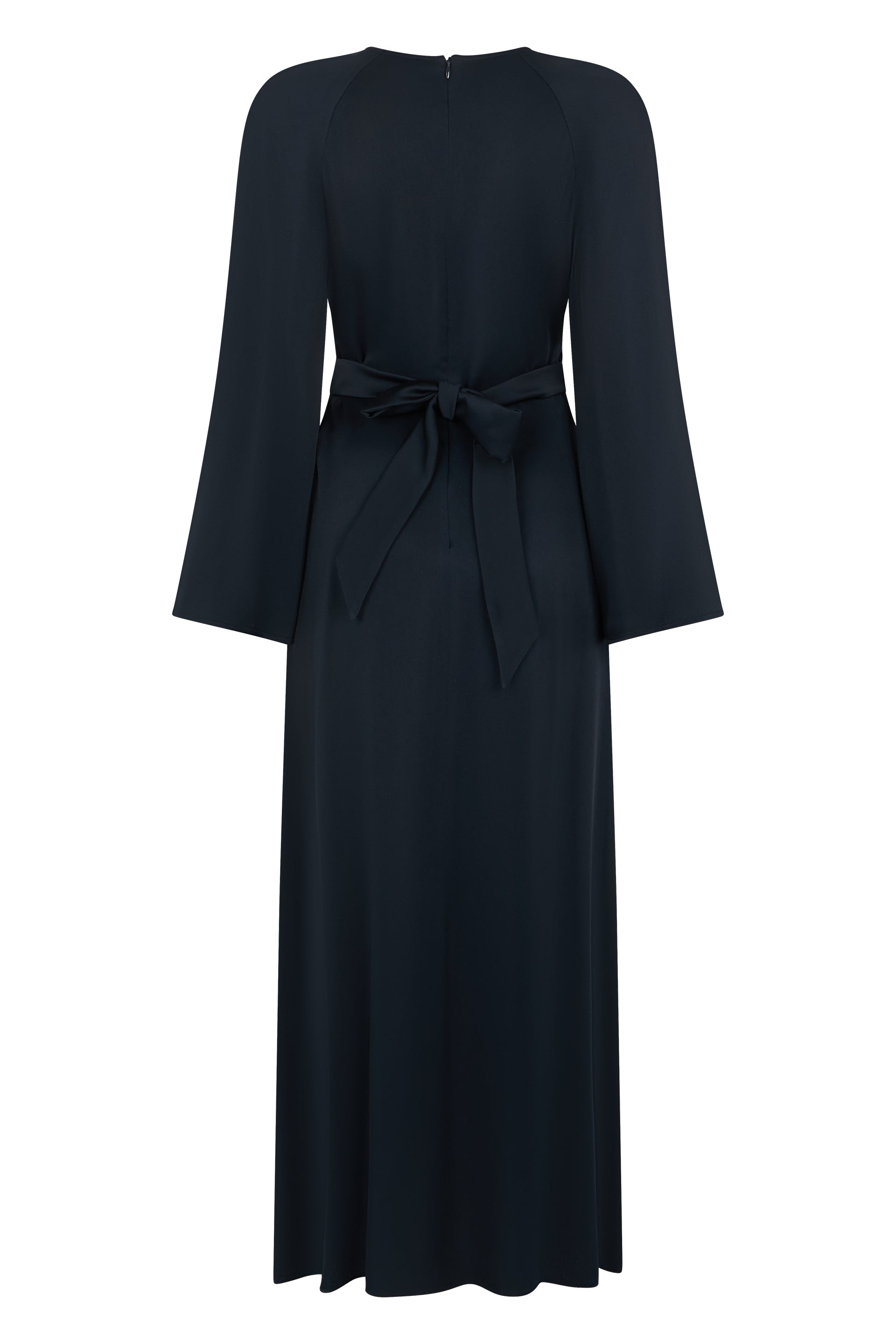 Maxi dress with long sleeves