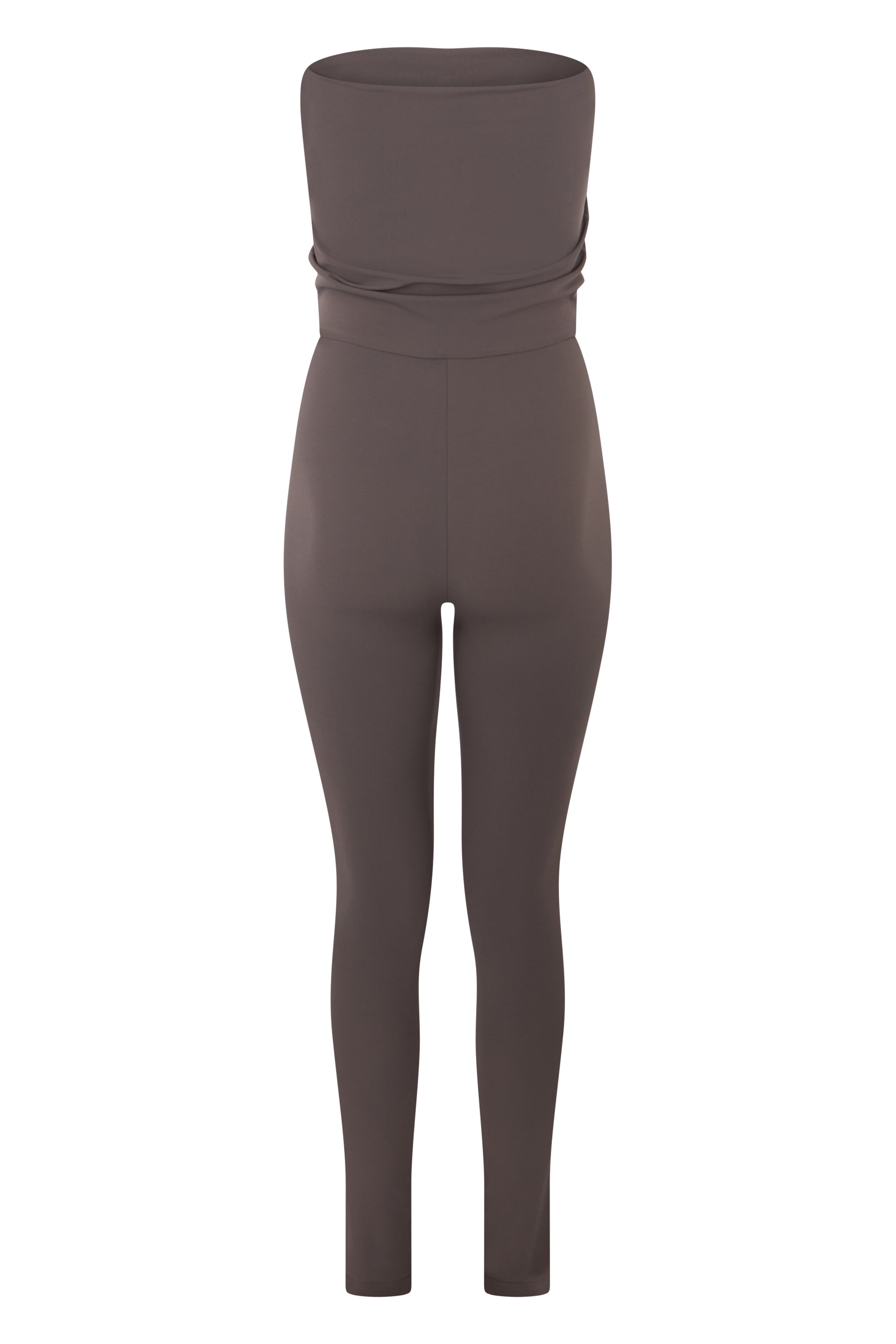 Fitted jumpsuit without sleeves