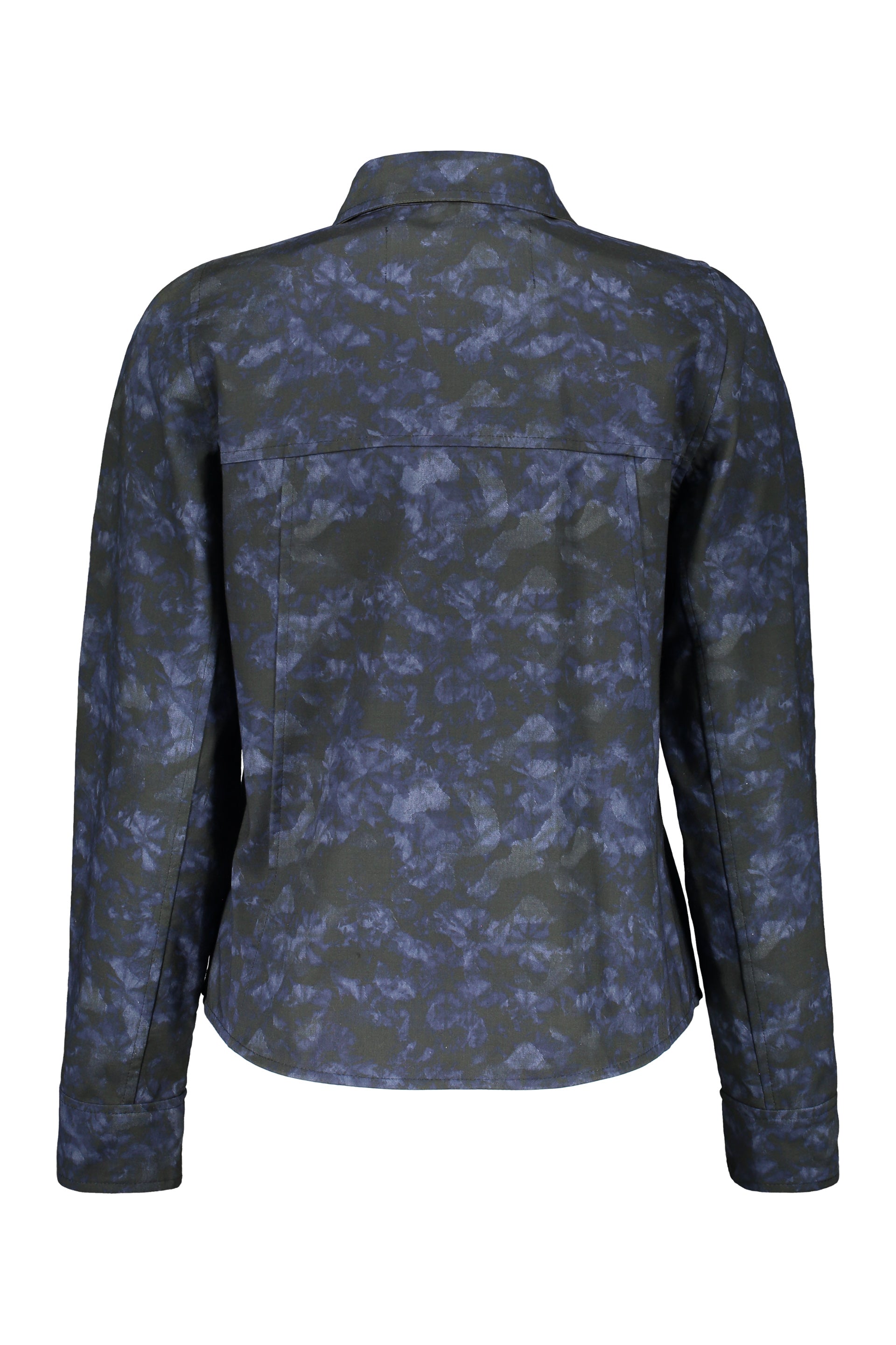 Button-front cotton jacket