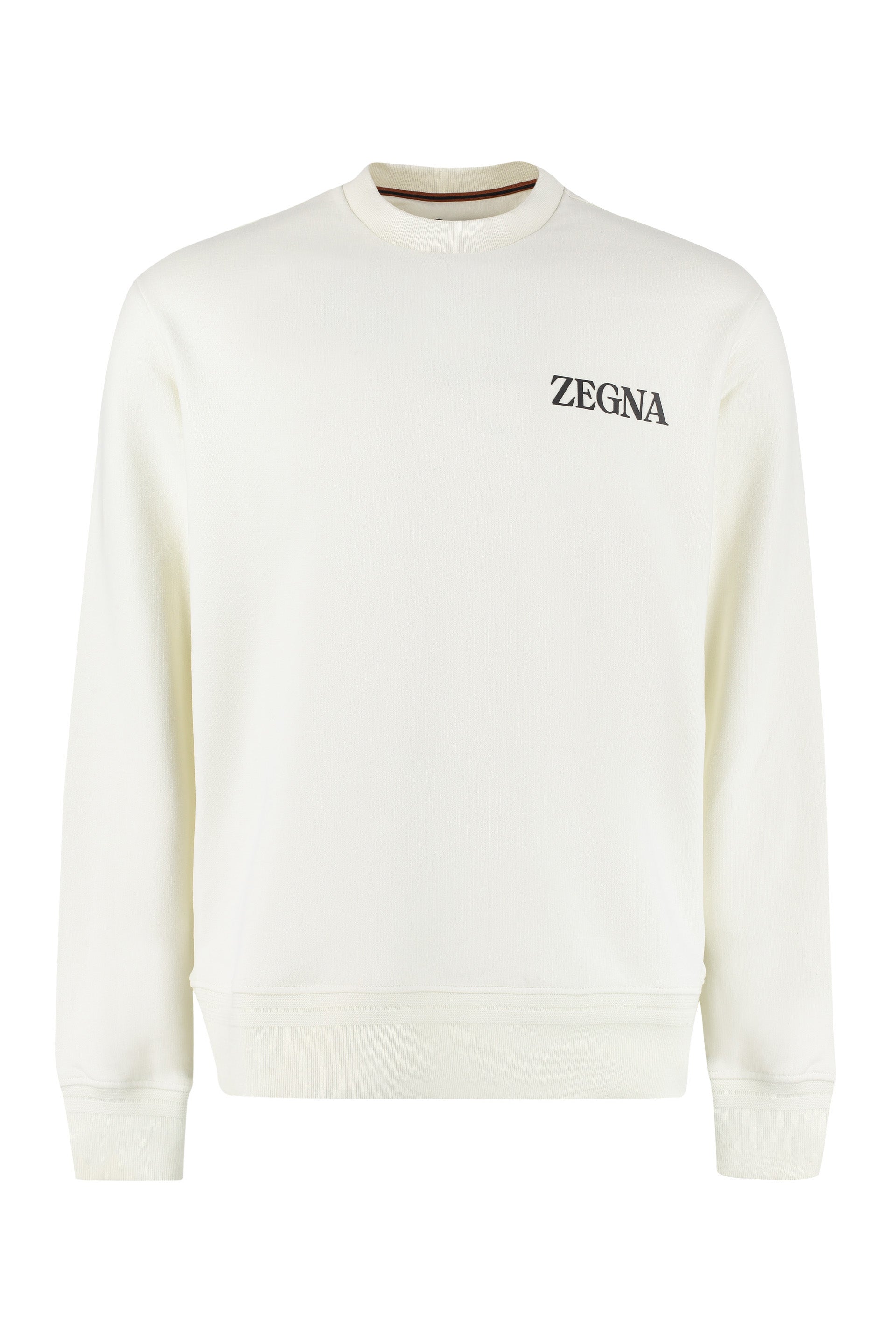 Logo detail cotton sweatshirt