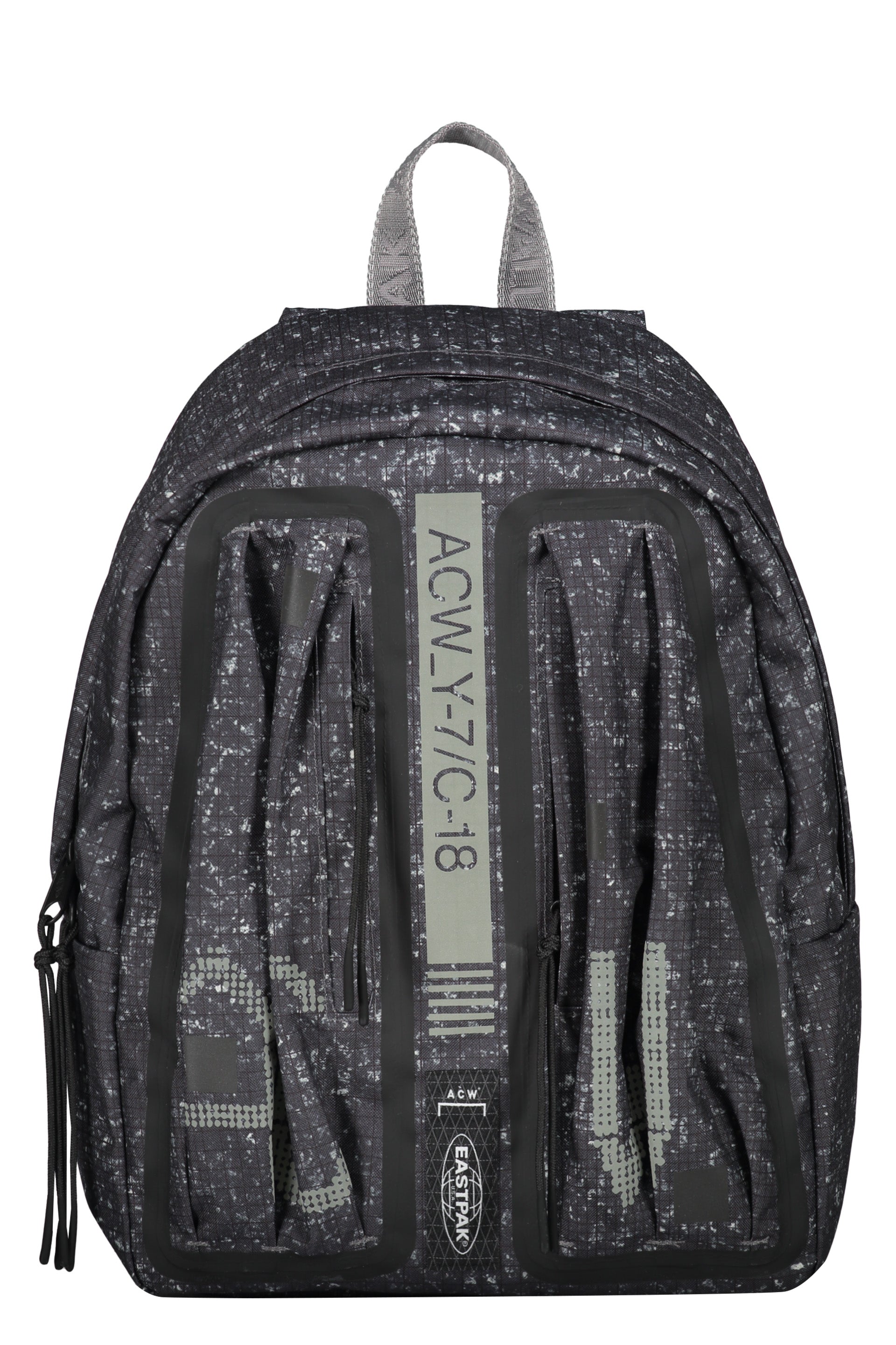 Logo print backpack