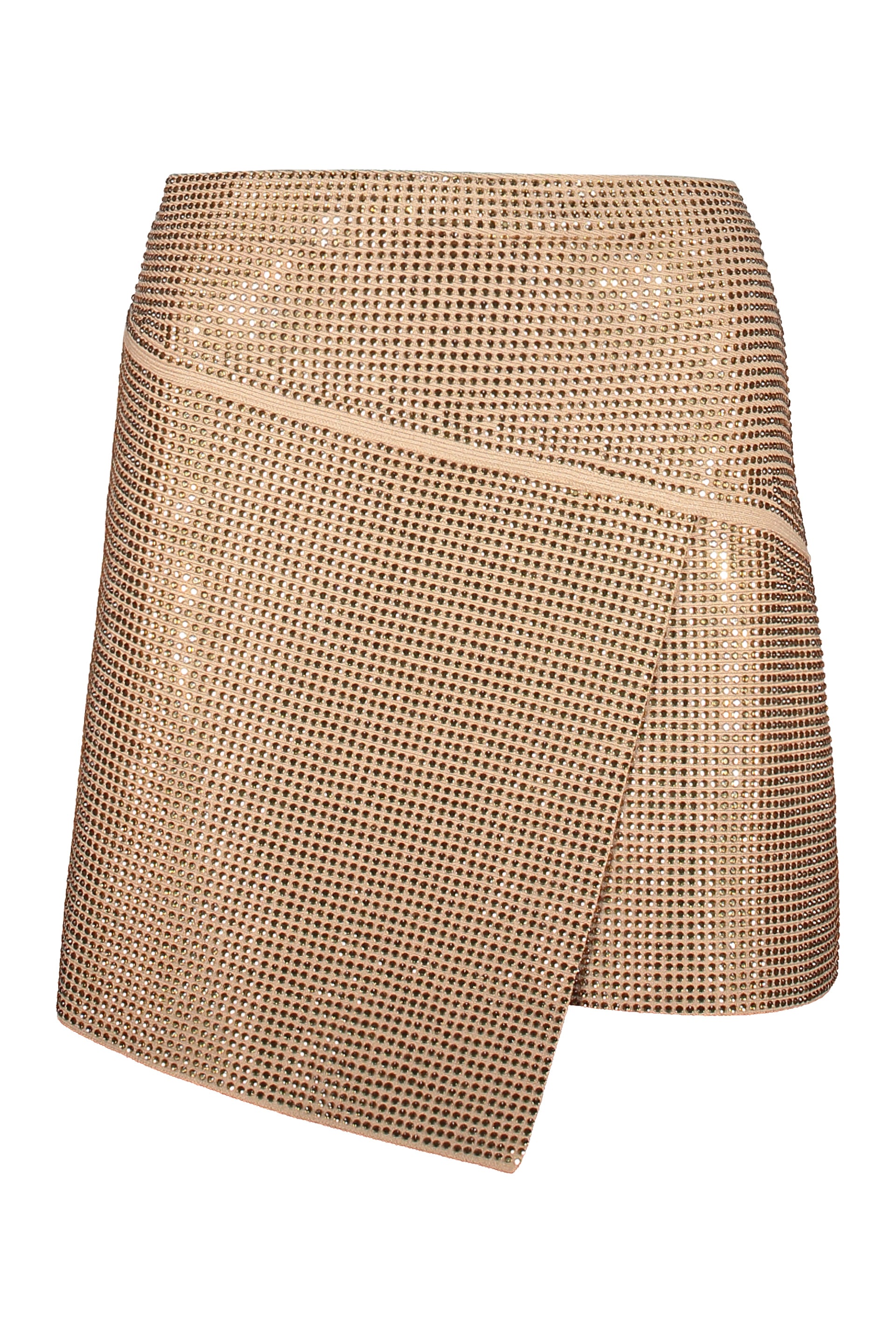 Asymmetric miniskirt