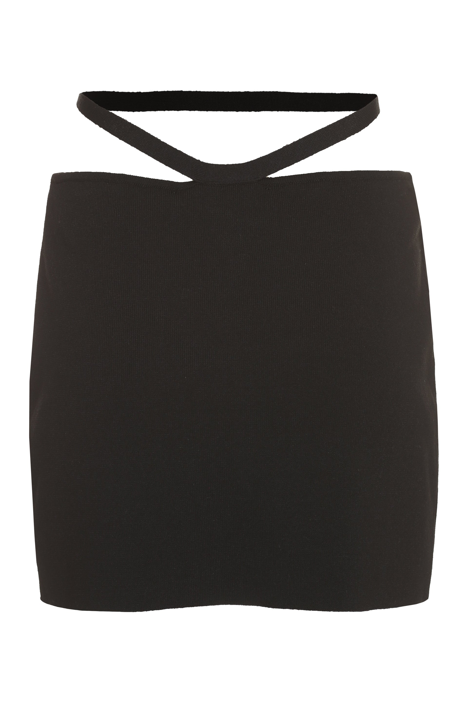 Knitted mini skirt