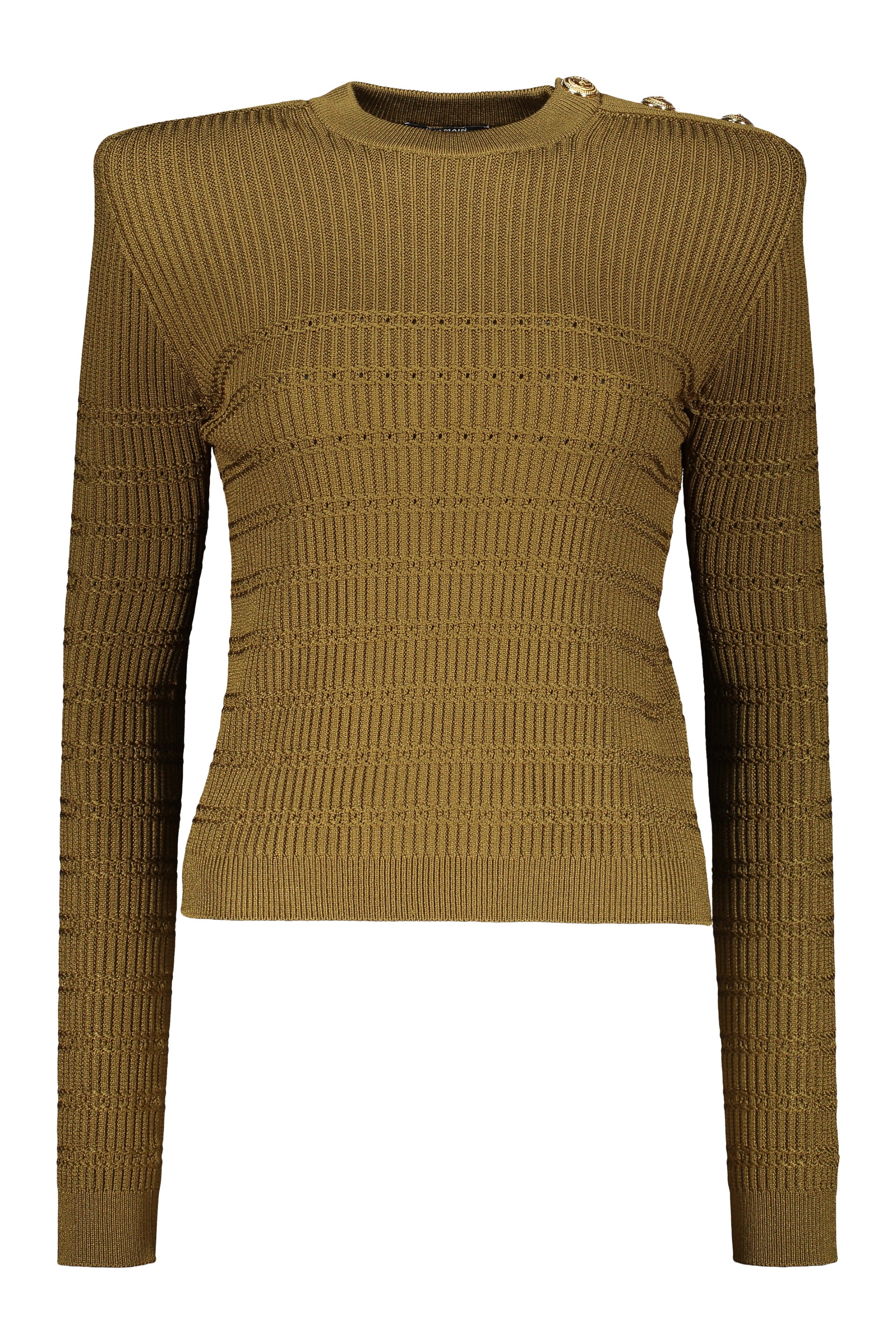 Long sleeve crew-neck sweater