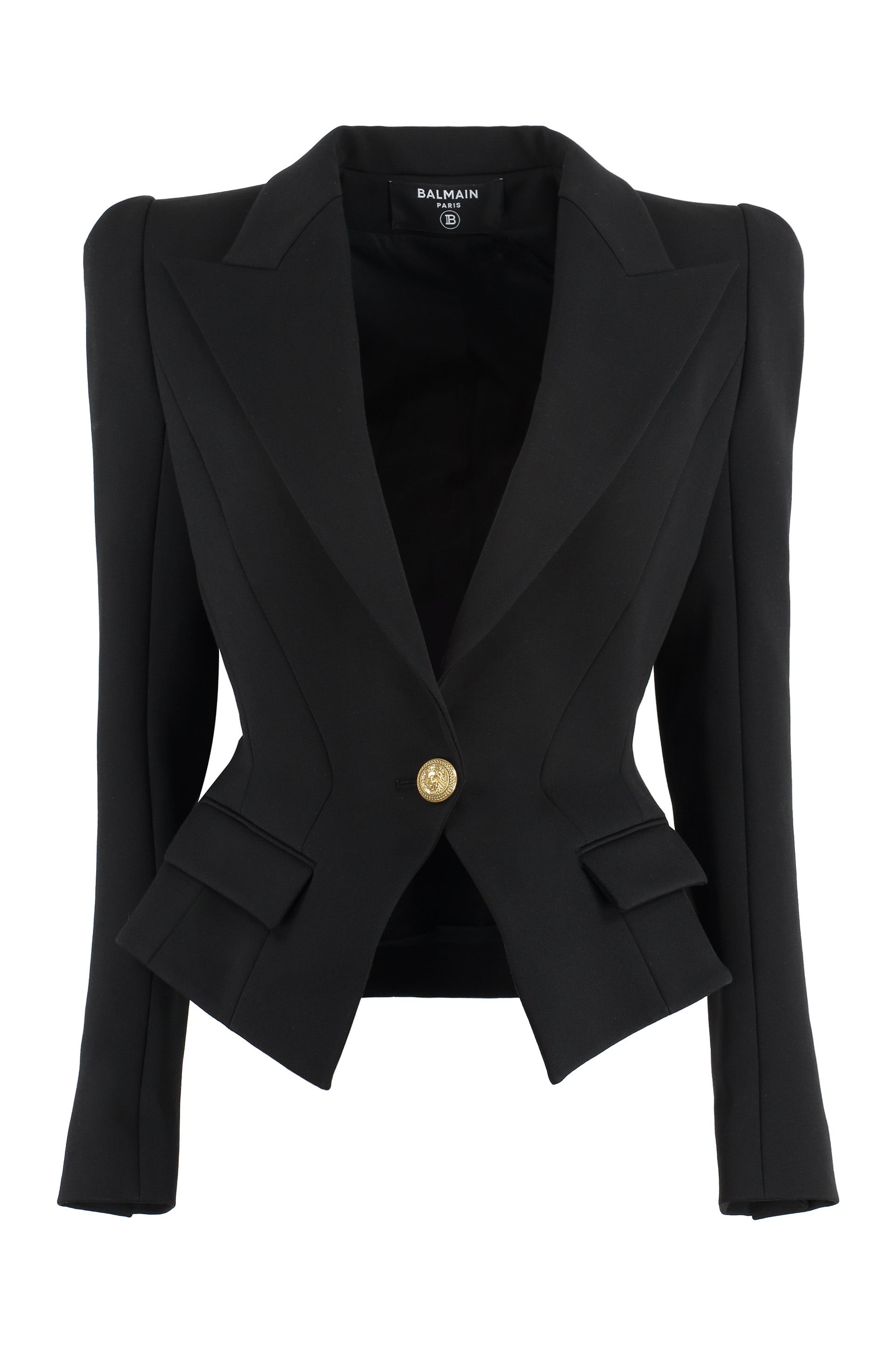 Cotton blend blazer