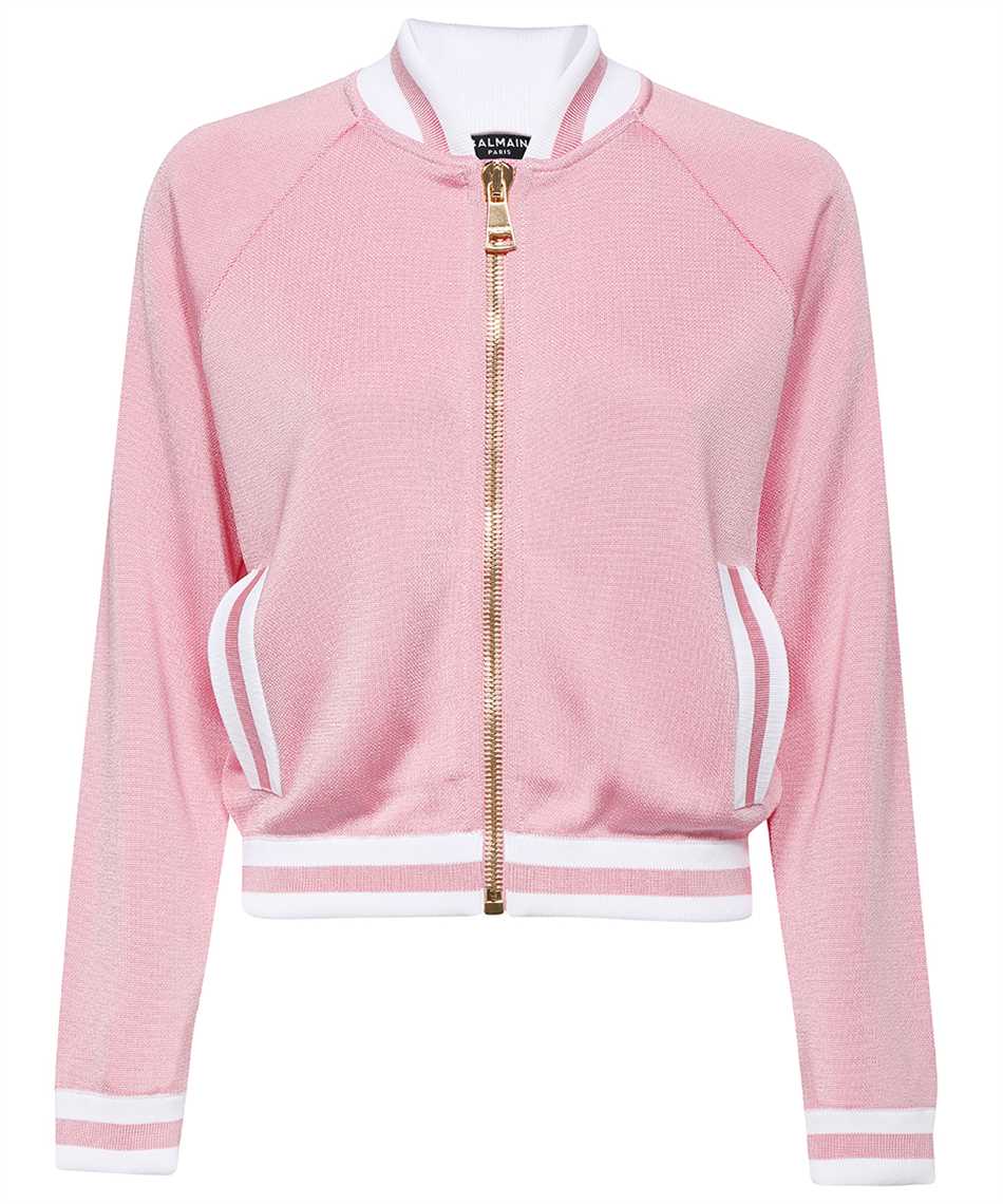 Knitted hoodie