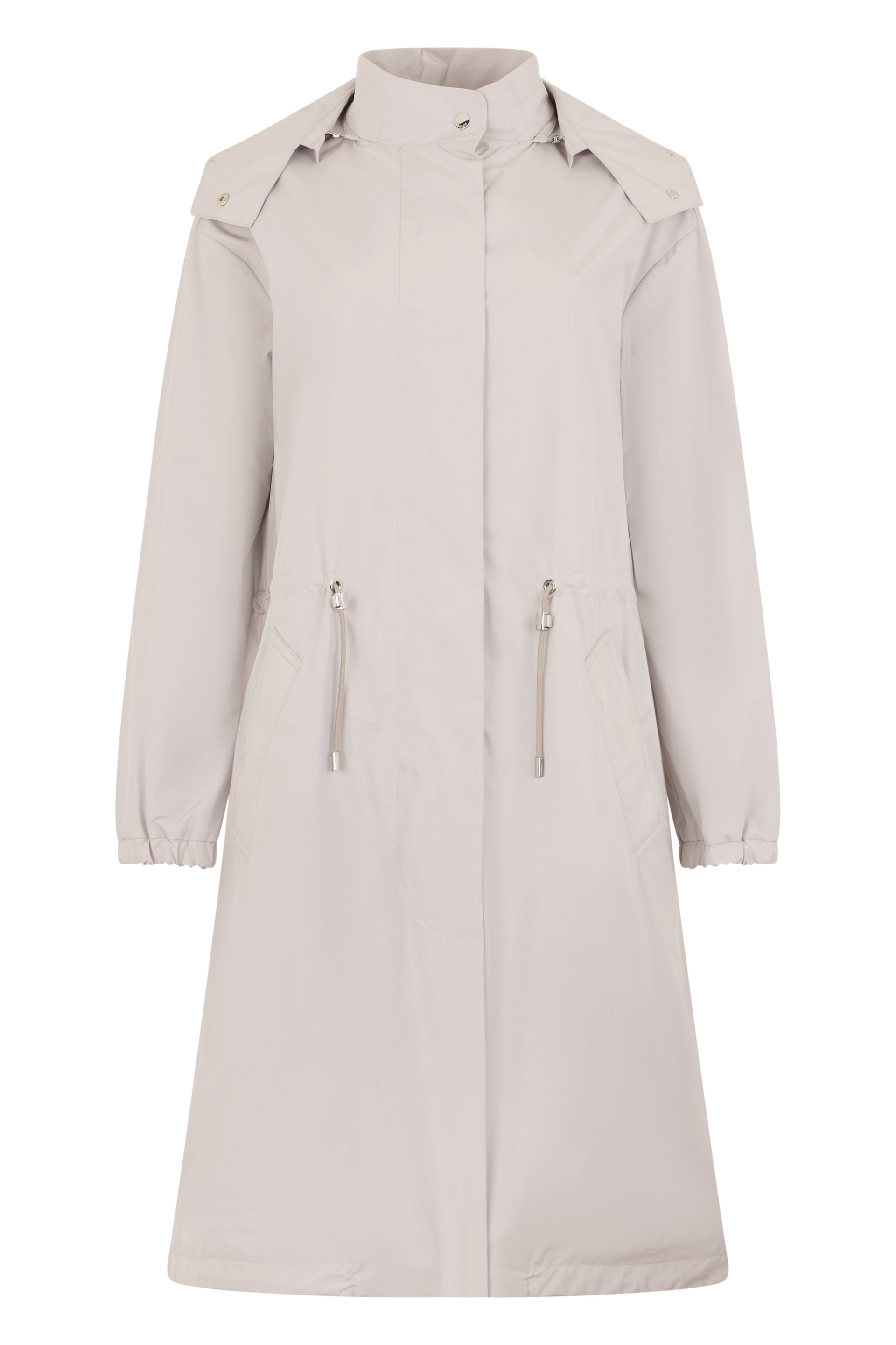 Long jacket with versatile design