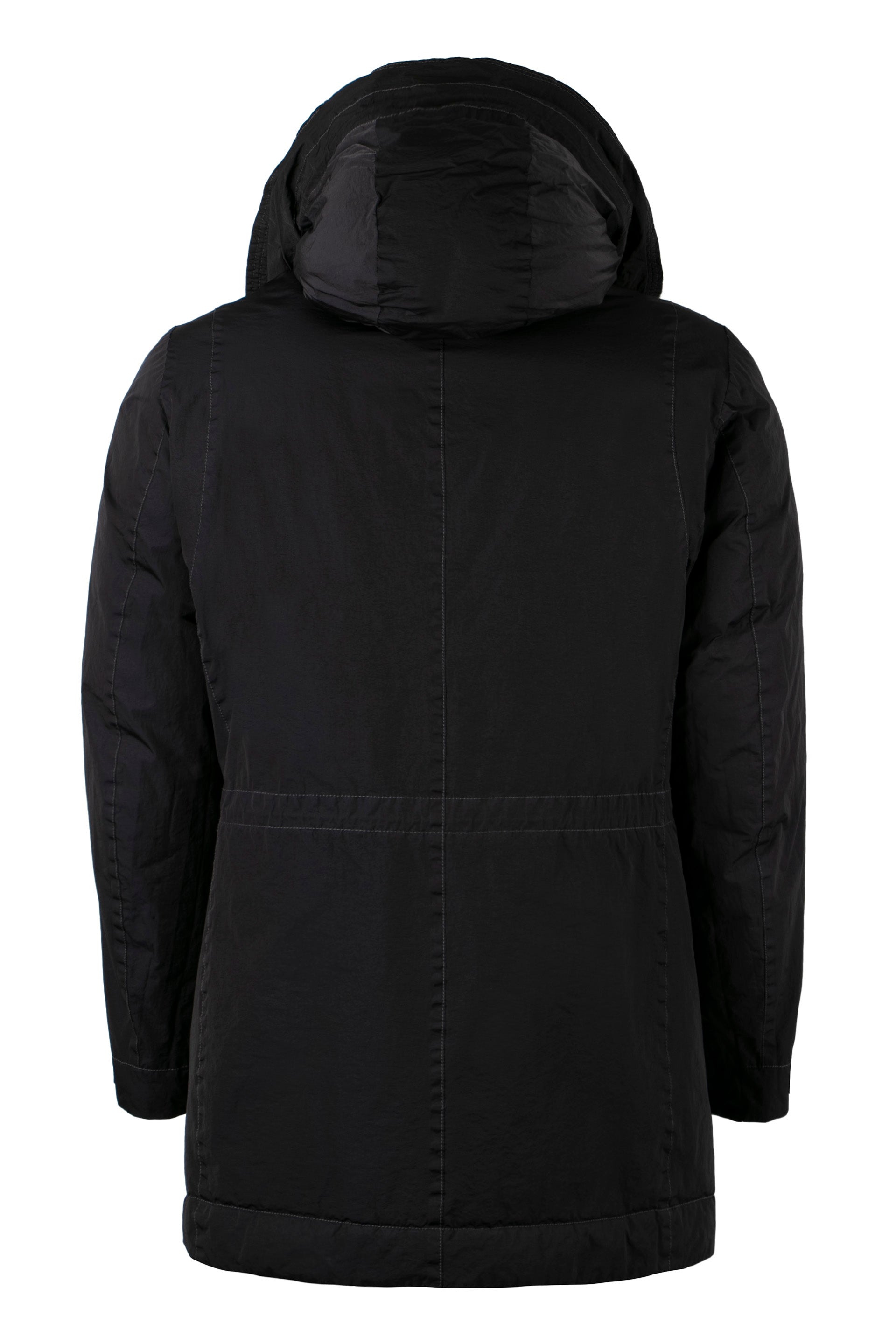 Alibrando Hooded nylon jacket