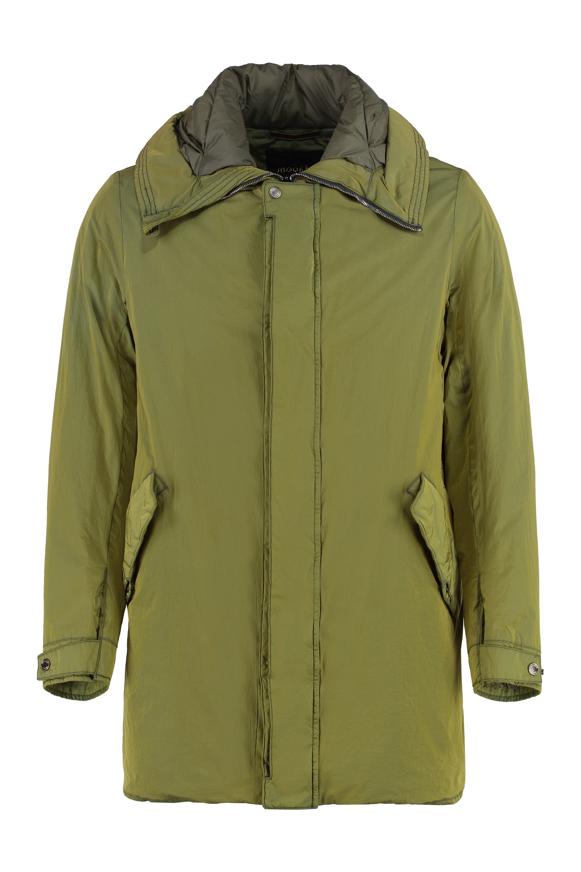 Alibrando Hooded nylon jacket
