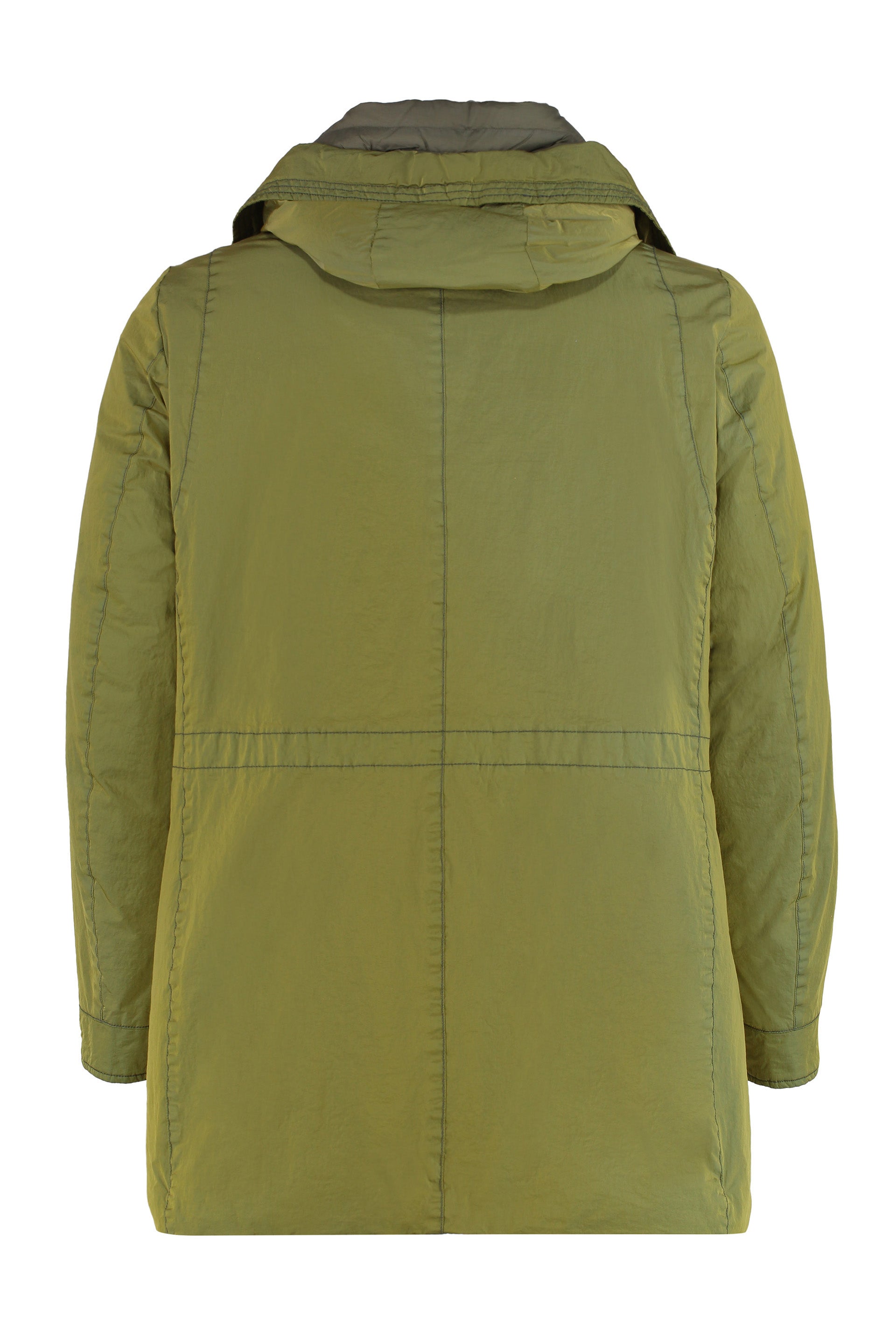 Alibrando Hooded nylon jacket