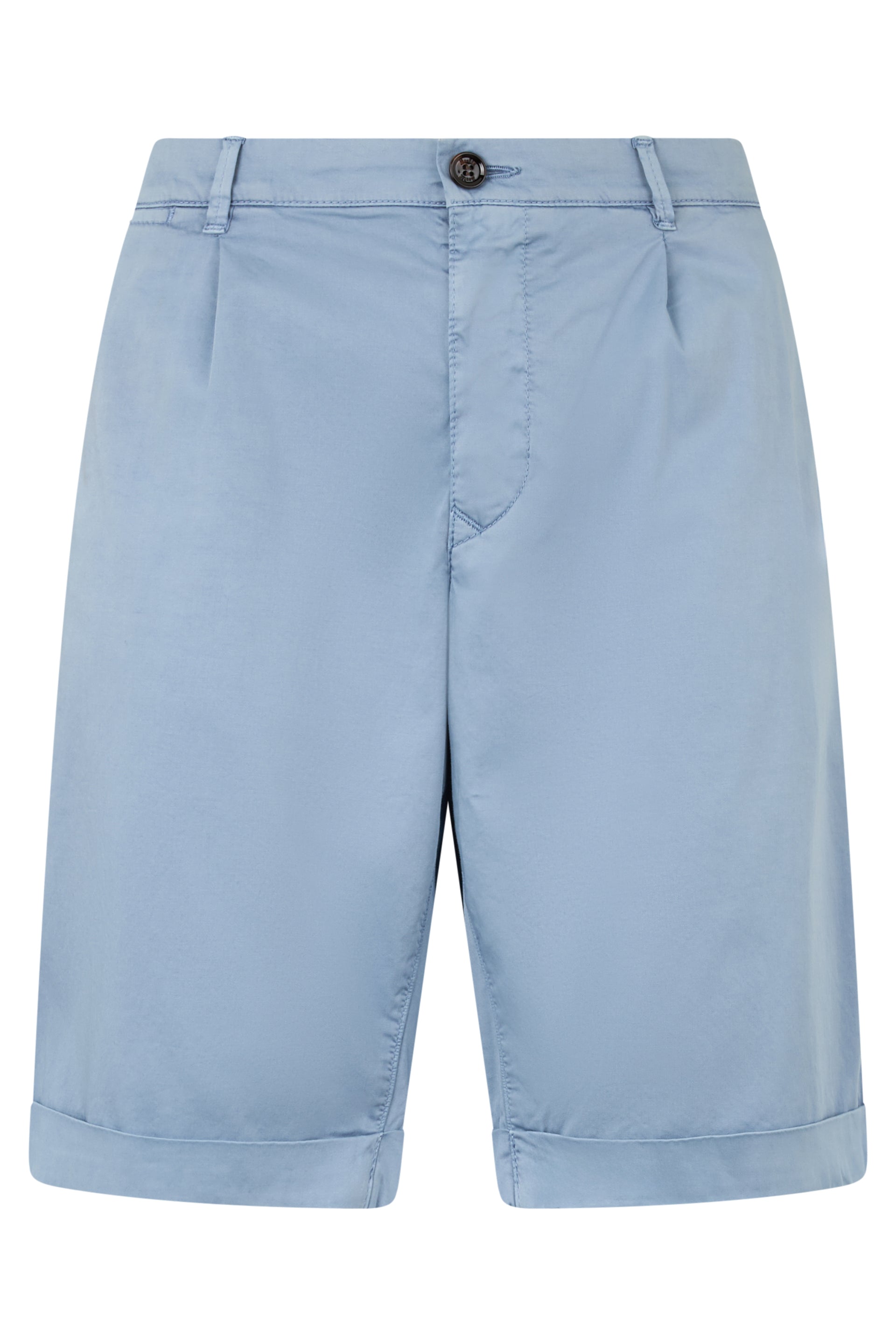 Summer shorts in a delicate shade of blue.