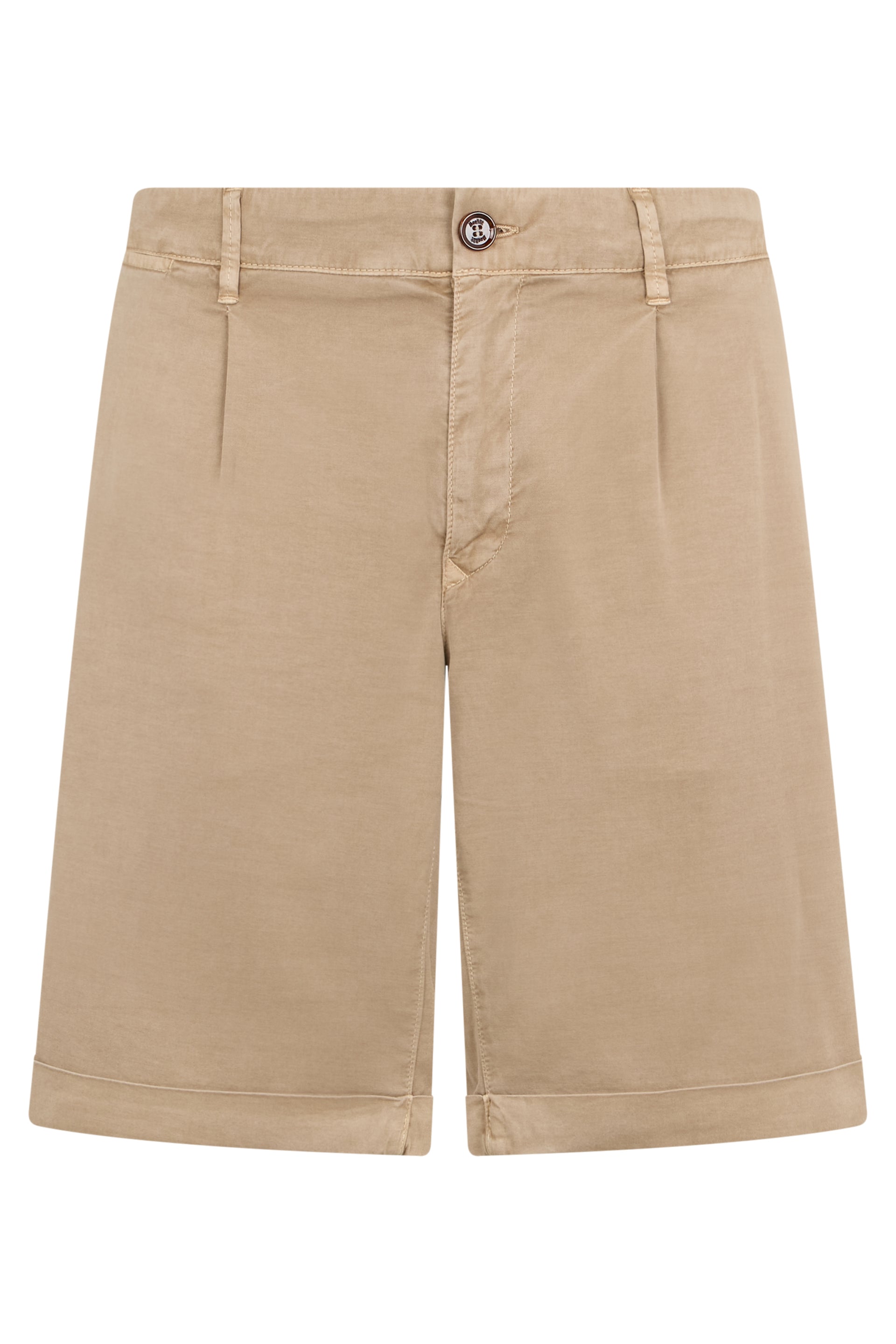 Light beige shorts for summer.