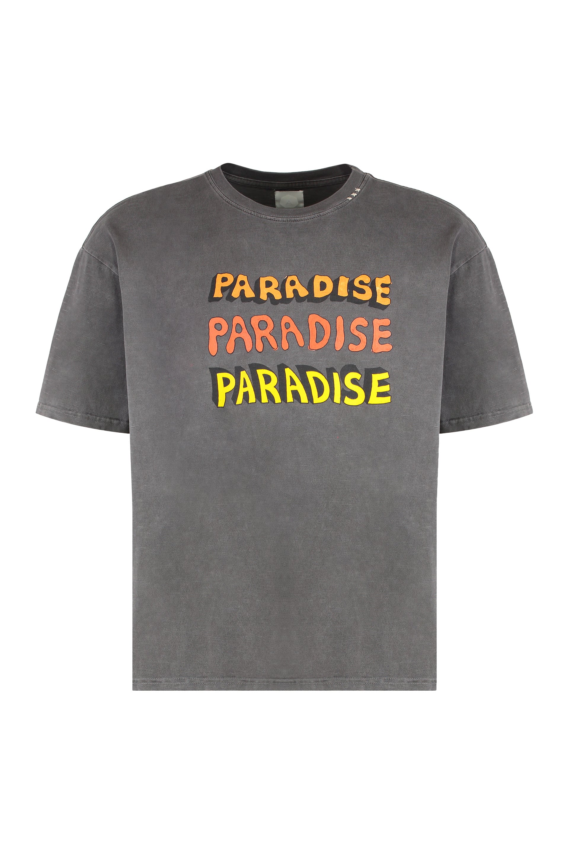 Printed cotton T-shirt