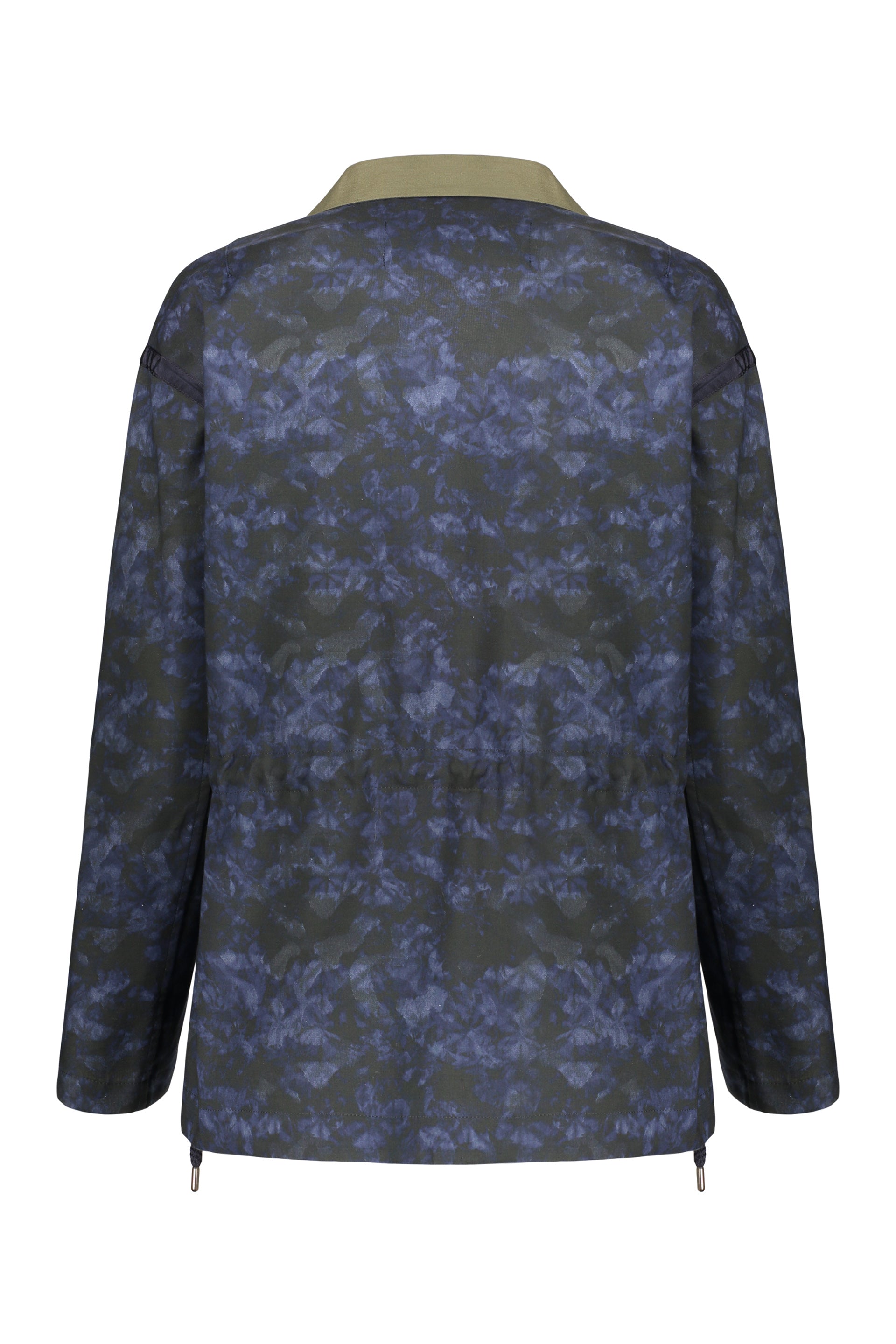 Button-front cotton jacket