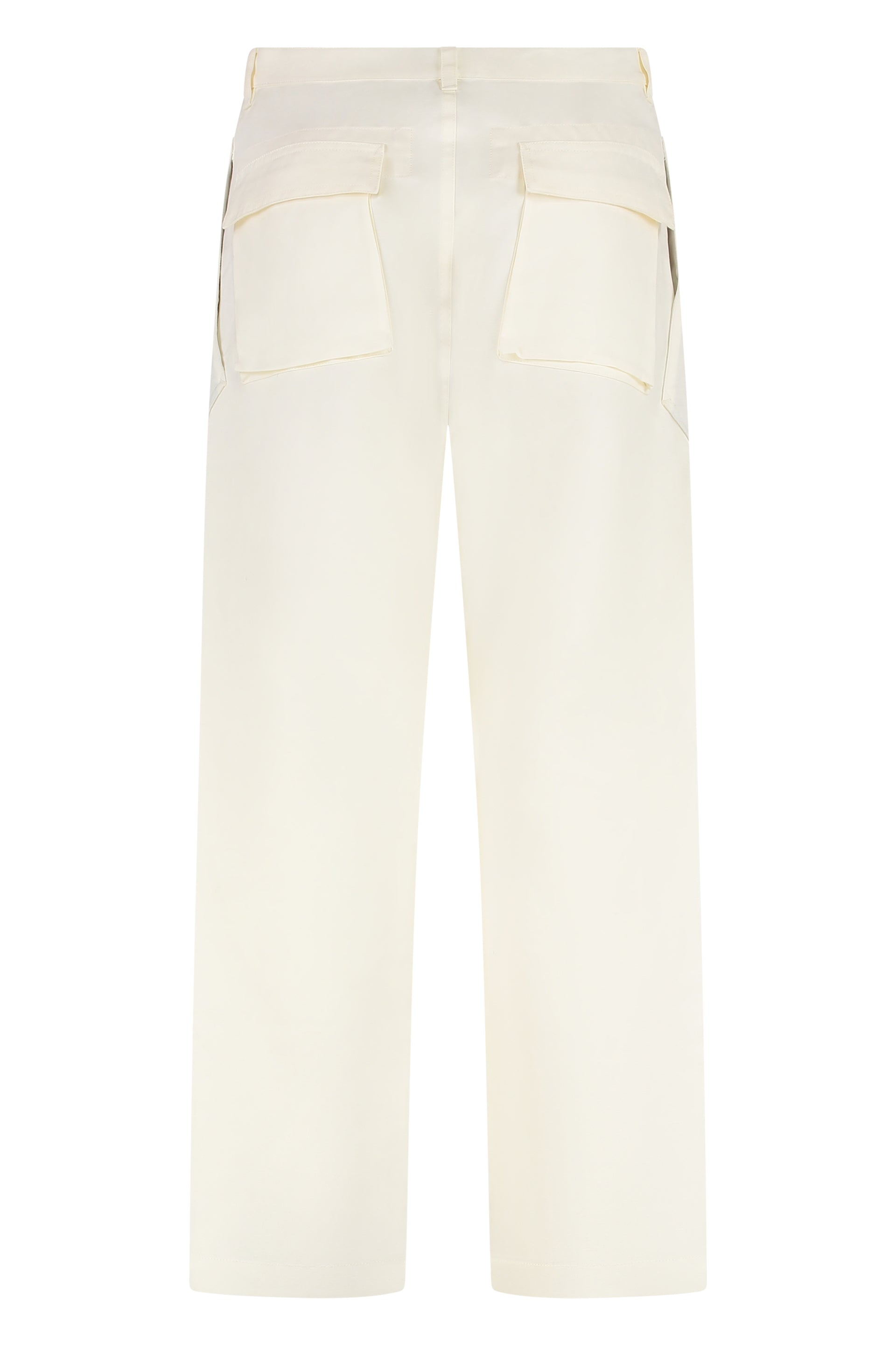 Linen blend trousers