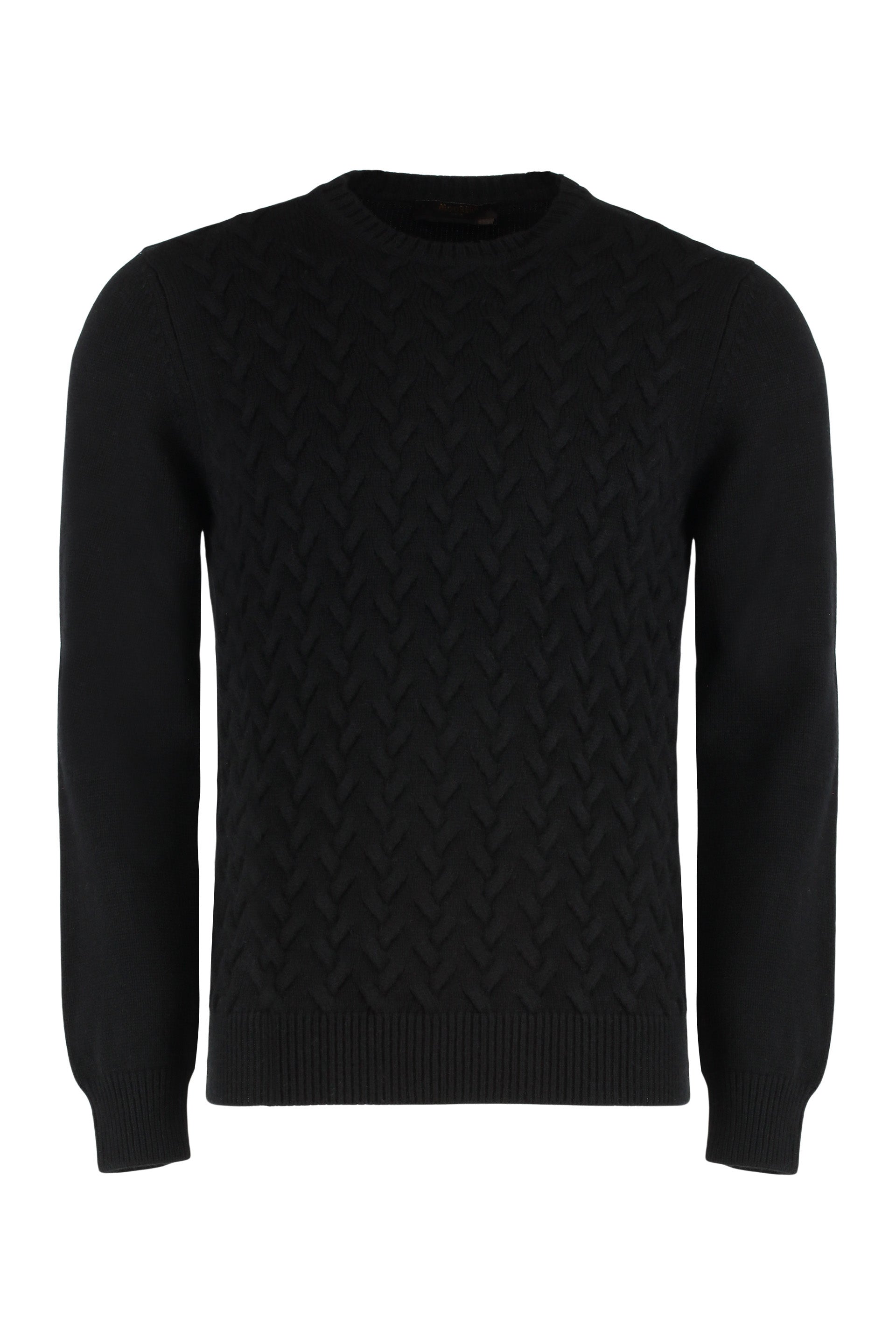 Crew neck sweater in cashmere