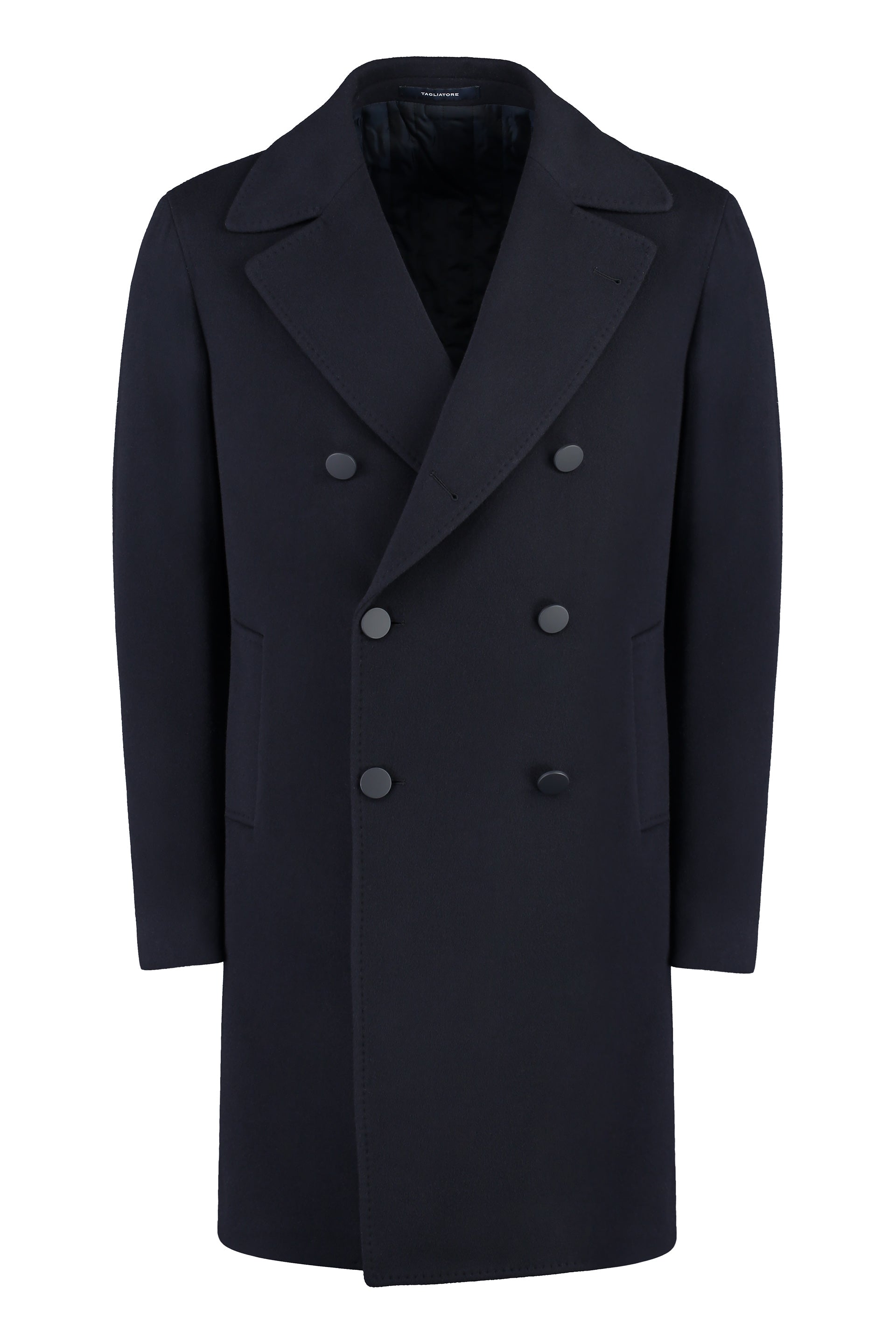 Arden Double-breasted virgin wool  coat