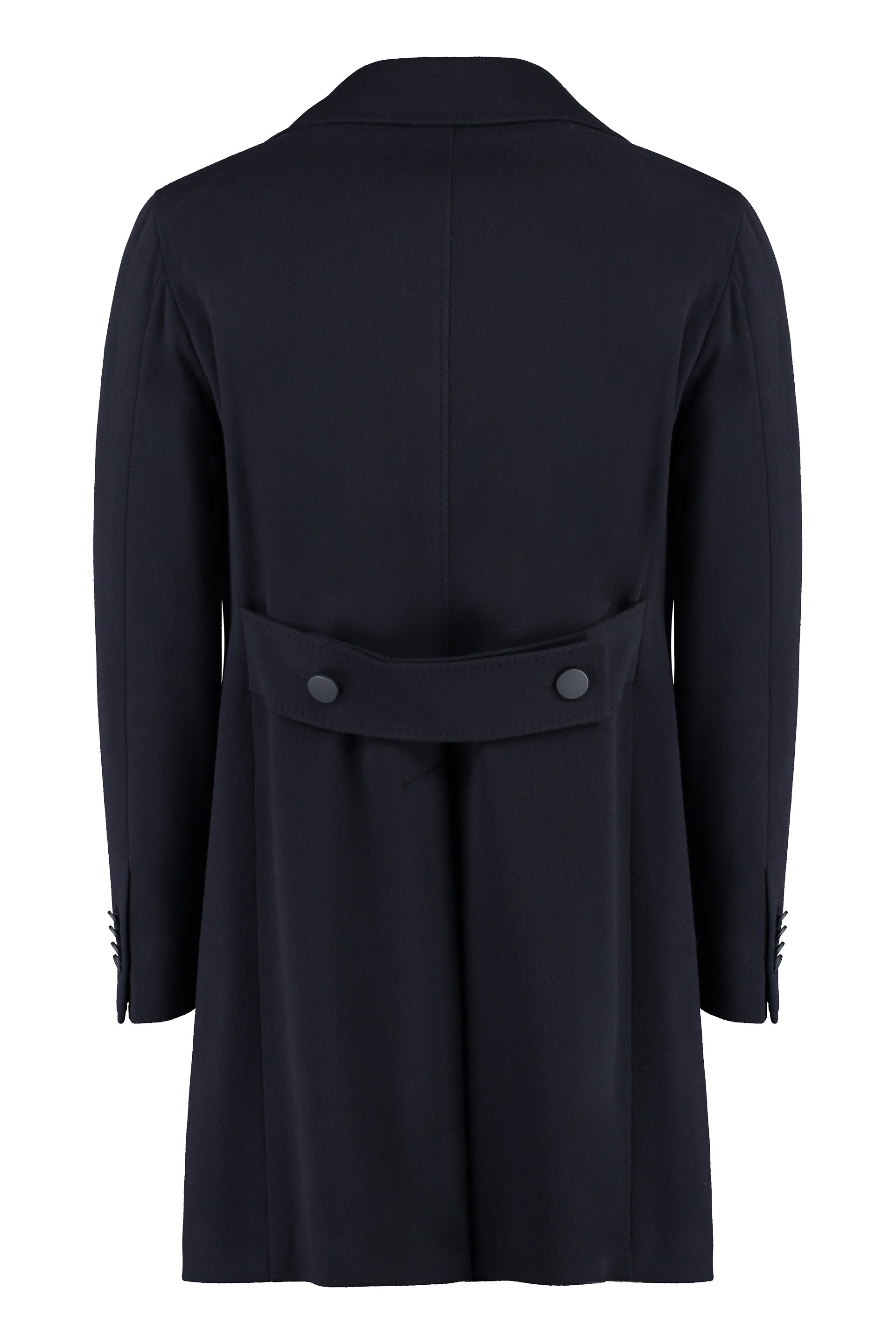 Arden Double-breasted virgin wool  coat