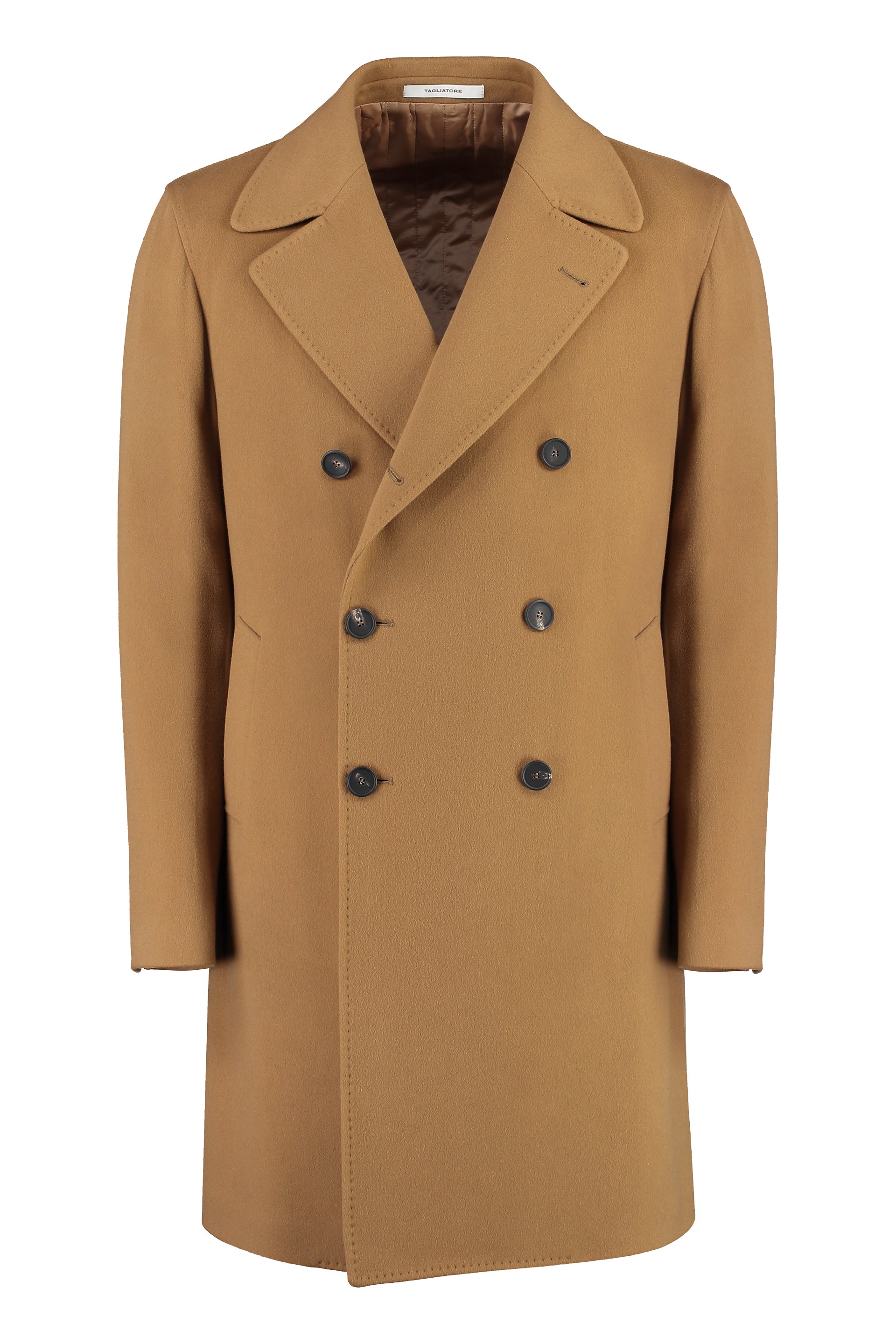 Arden Double-breasted virgin wool  coat