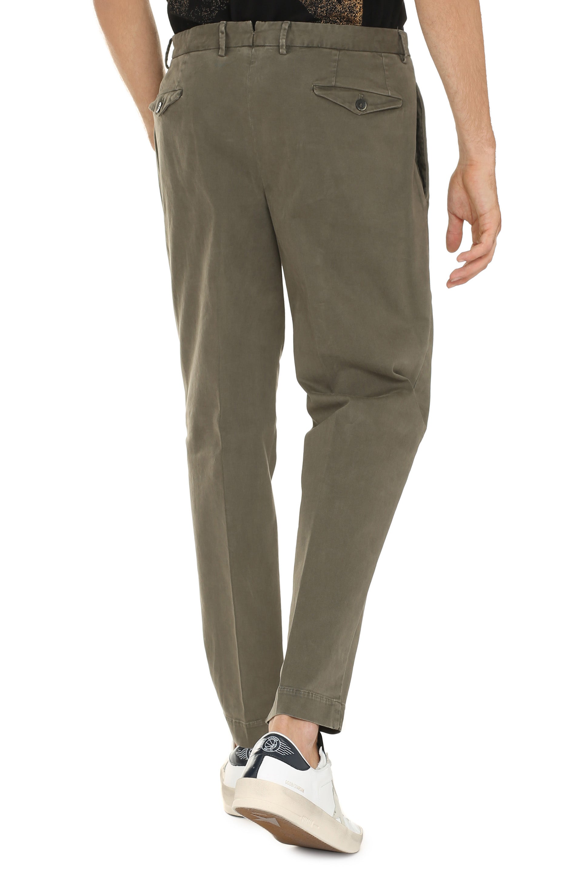 THE (Pants) - Stretch cotton chino trousers