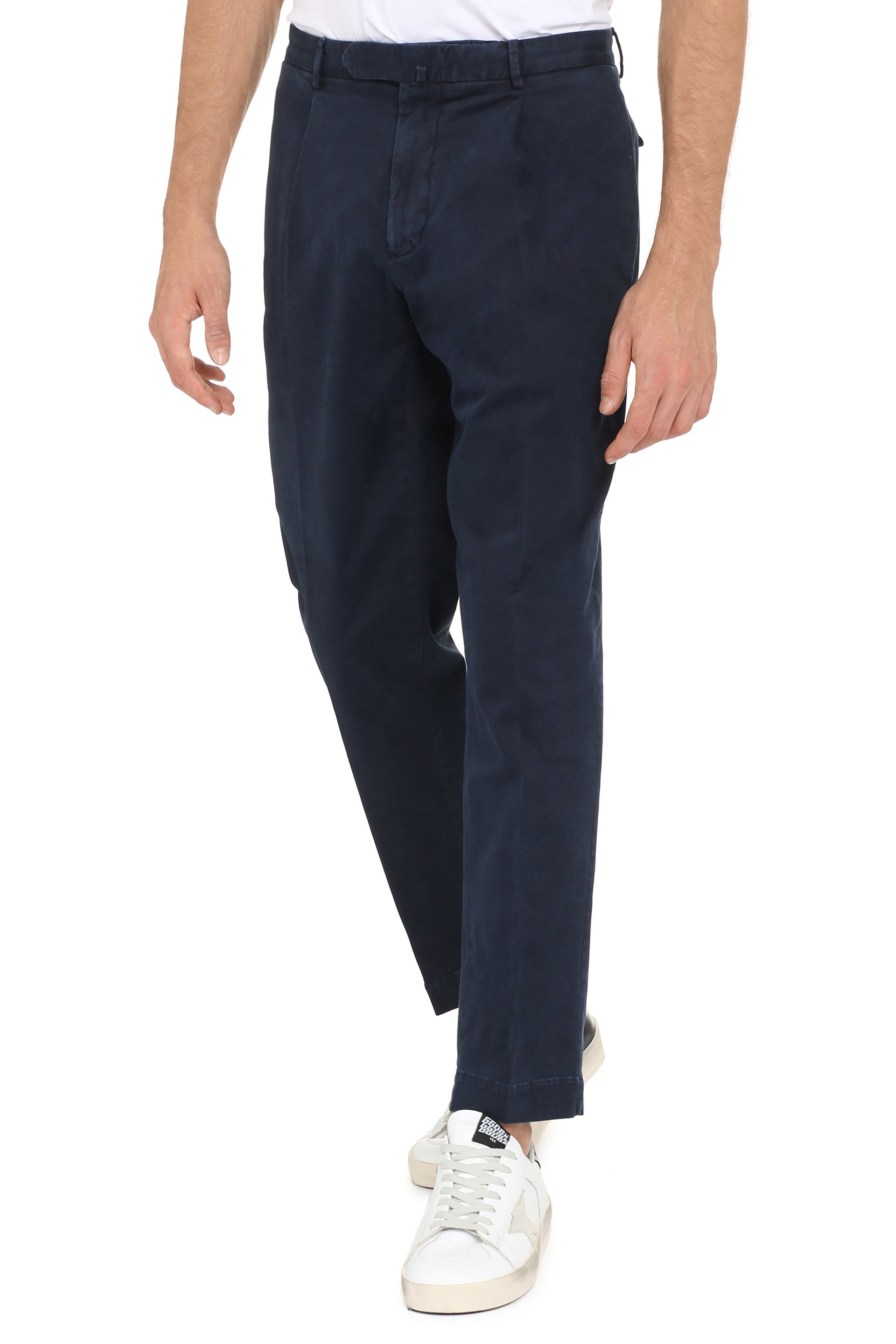 THE (Pants) - Stretch cotton chino trousers