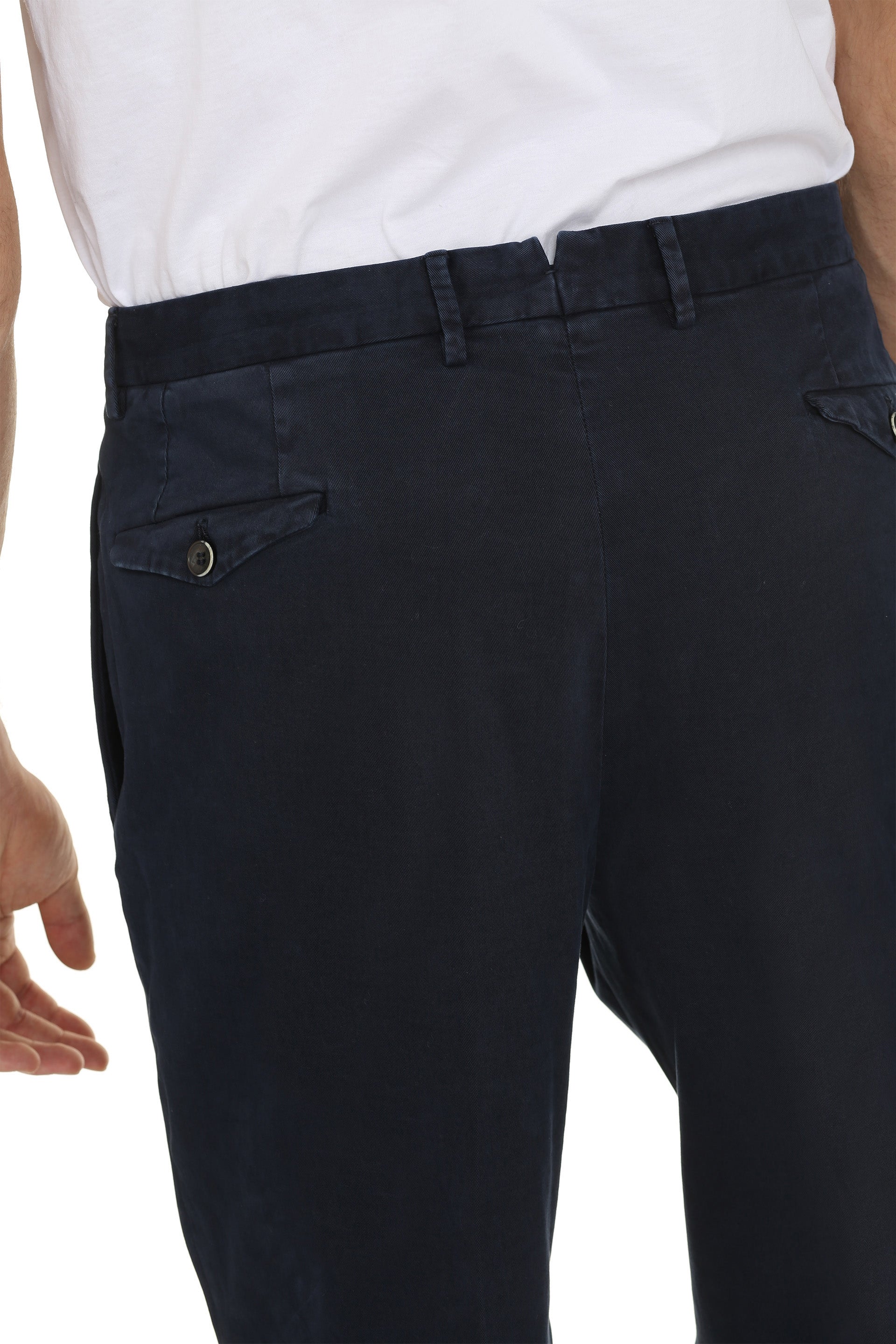 THE (Pants) - Stretch cotton chino trousers