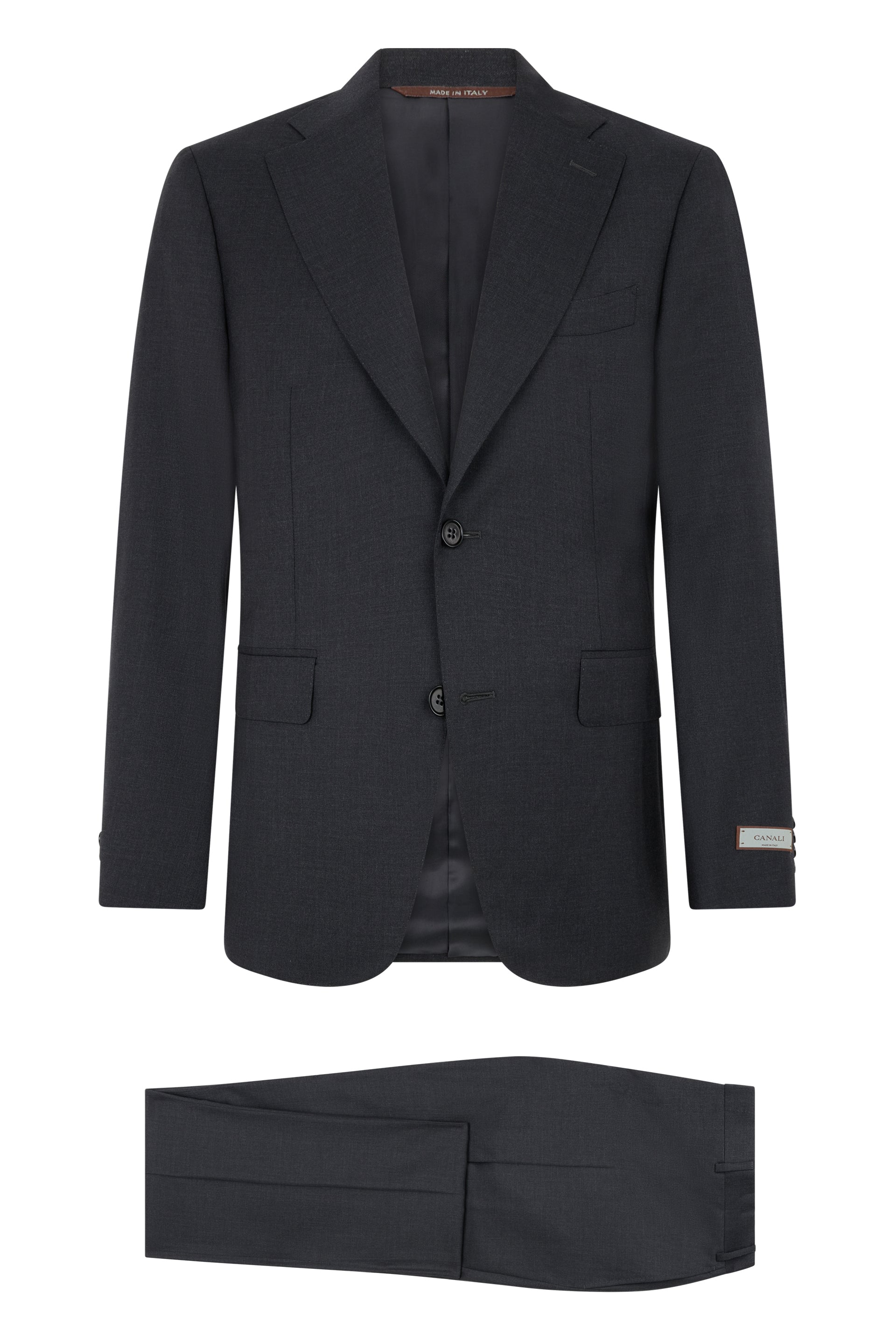 Two-piece wool suit