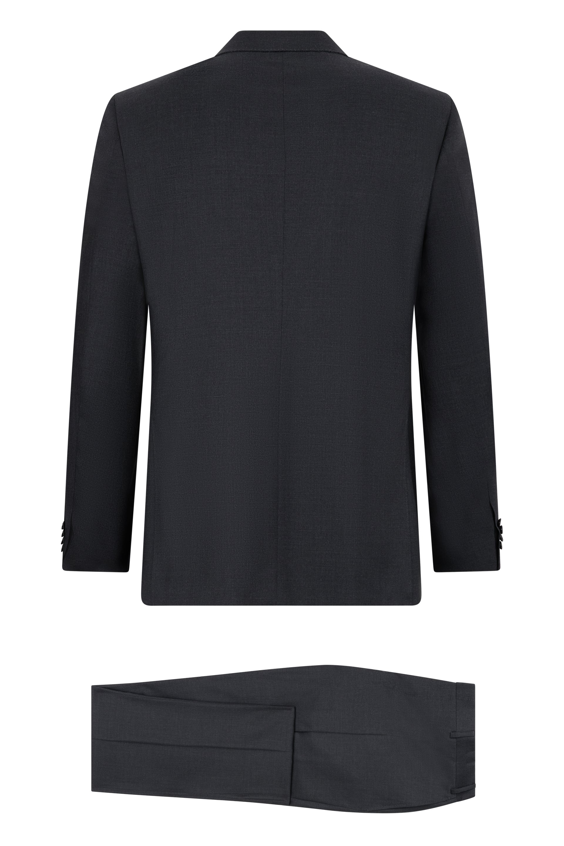 Two-piece wool suit
