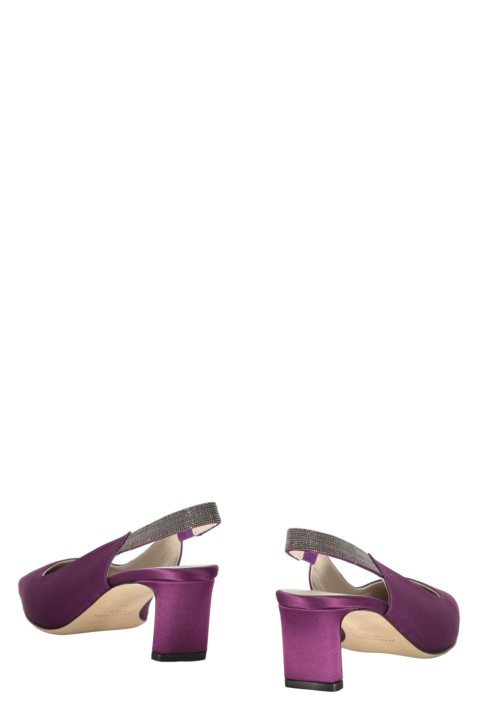 Pointy-toe slingbacks