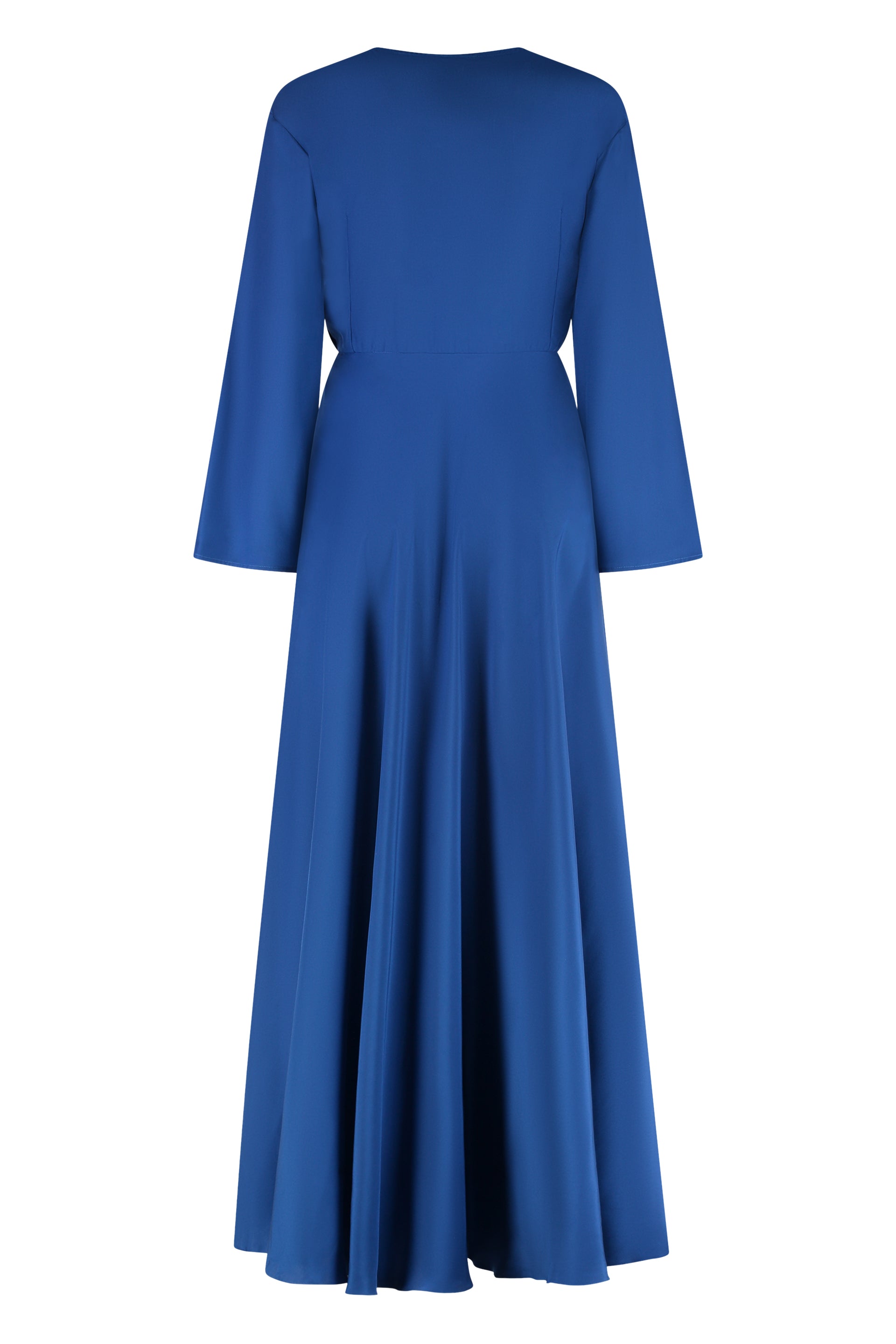 Long silk jumpsuit