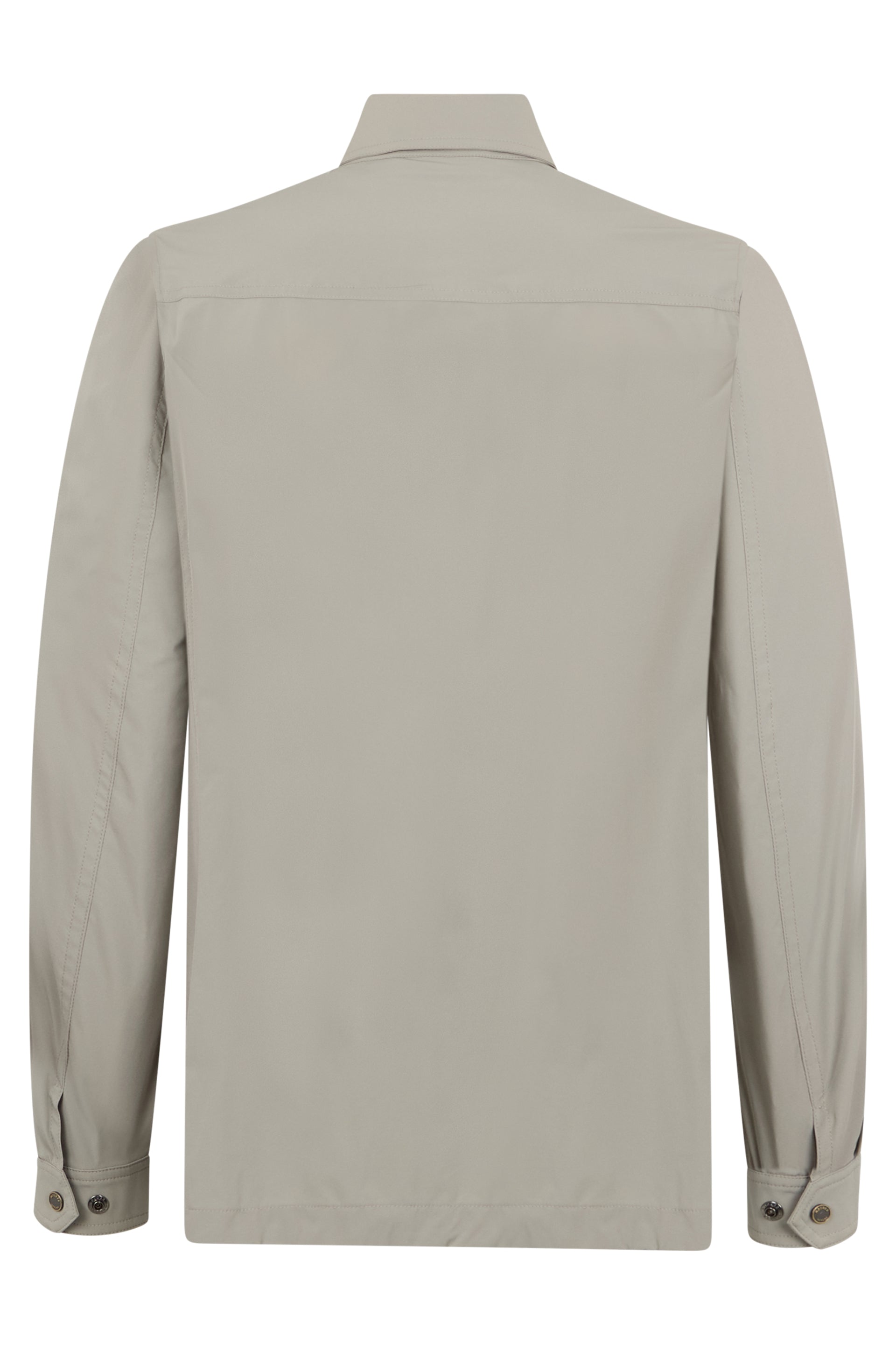 Gray shirt with a minimalist and versatile design.
