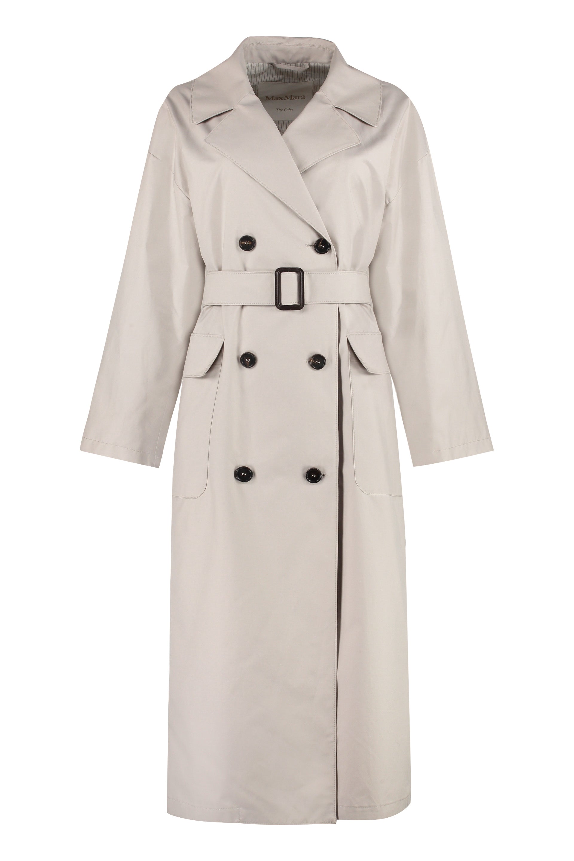 The Cube - Atrench gabardine trench coat