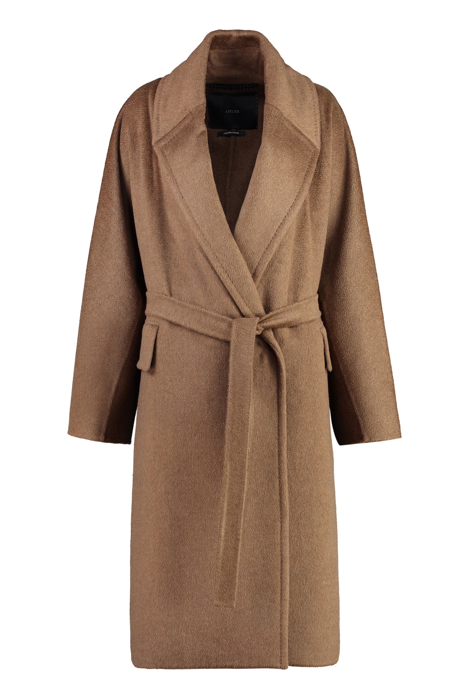 Attuale oversize belted coat